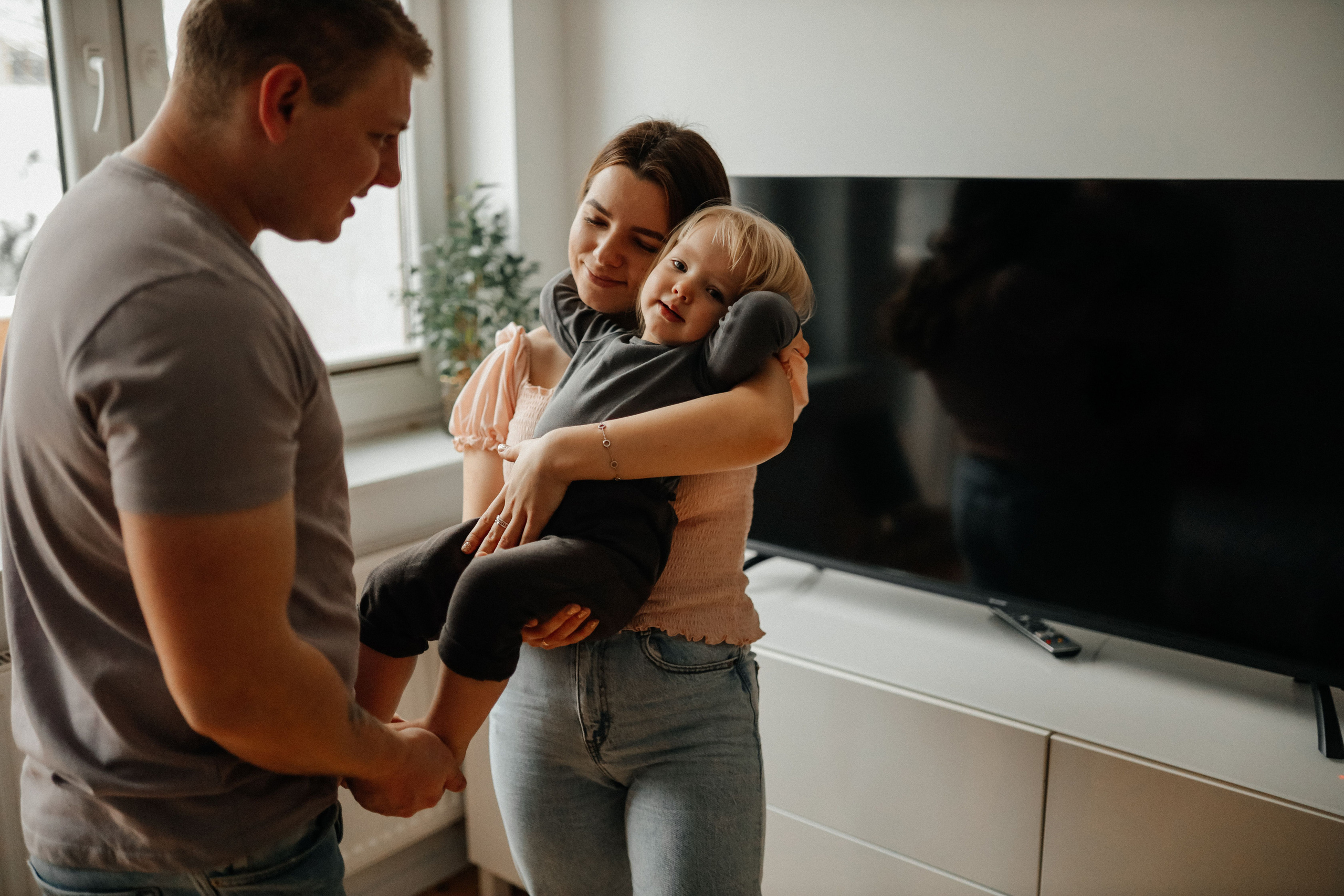 Утром наступила зима. Свадебный и семейный фотограф в Варшаве