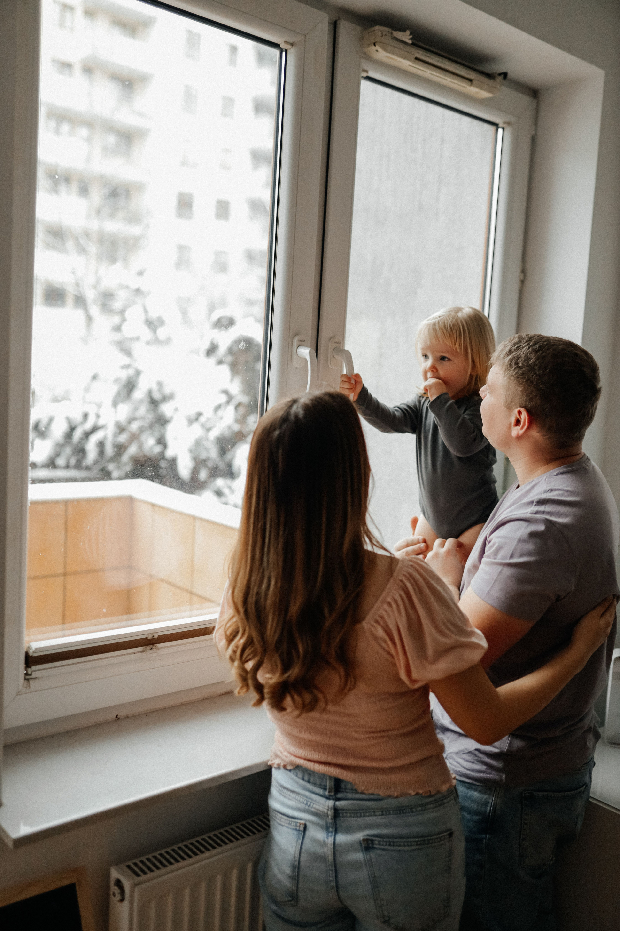 Утром наступила зима. Свадебный и семейный фотограф в Варшаве