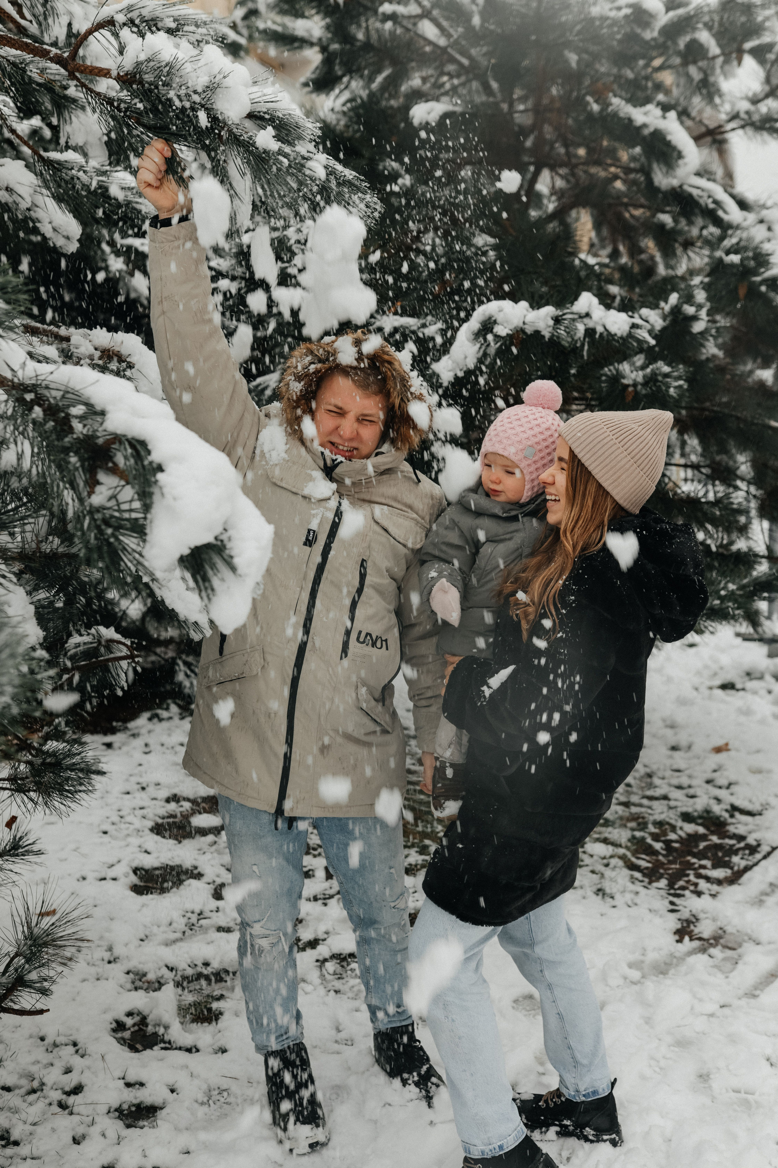 Утром наступила зима. Свадебный и семейный фотограф в Варшаве