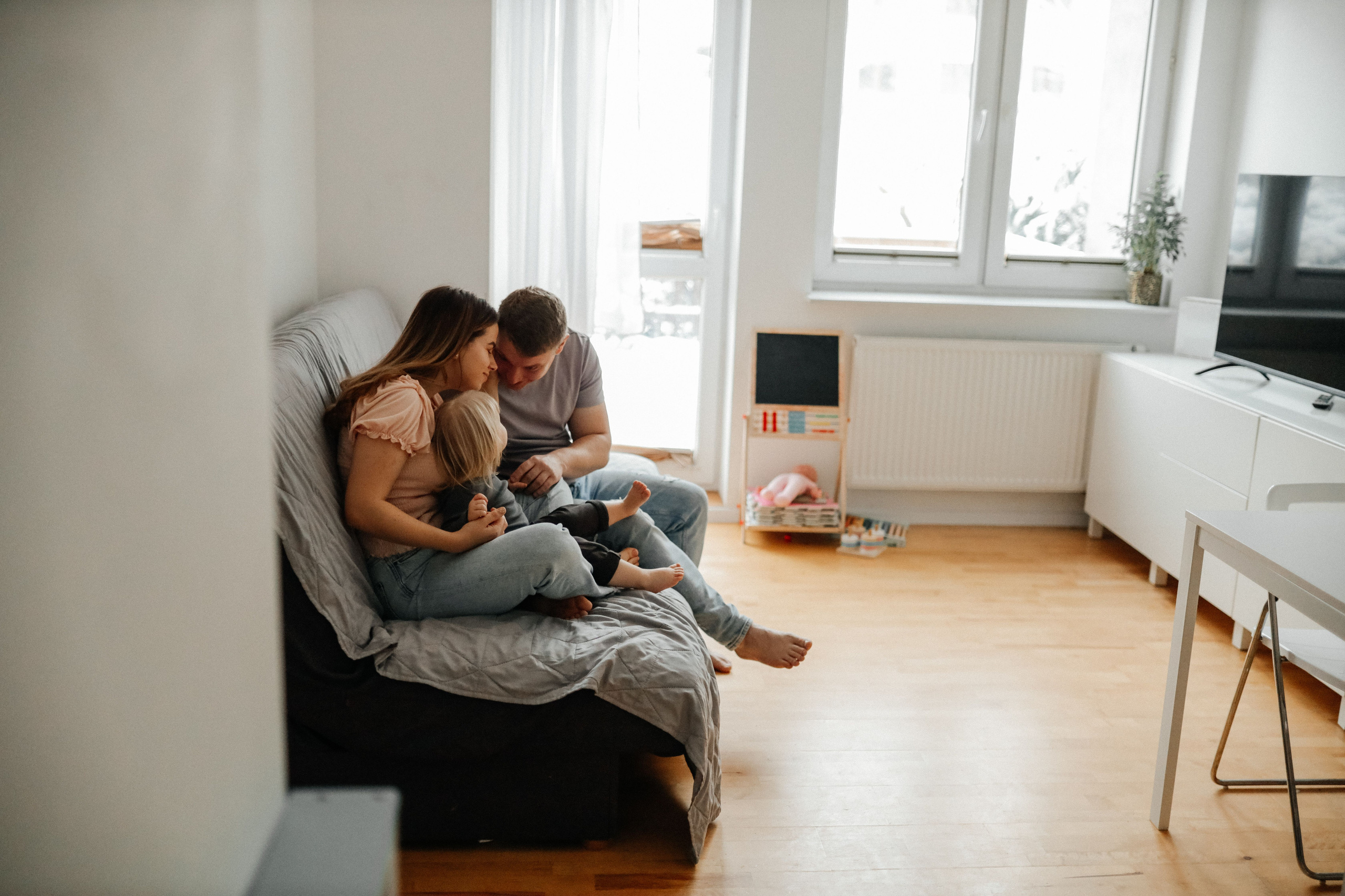 Утром наступила зима. Свадебный и семейный фотограф в Варшаве