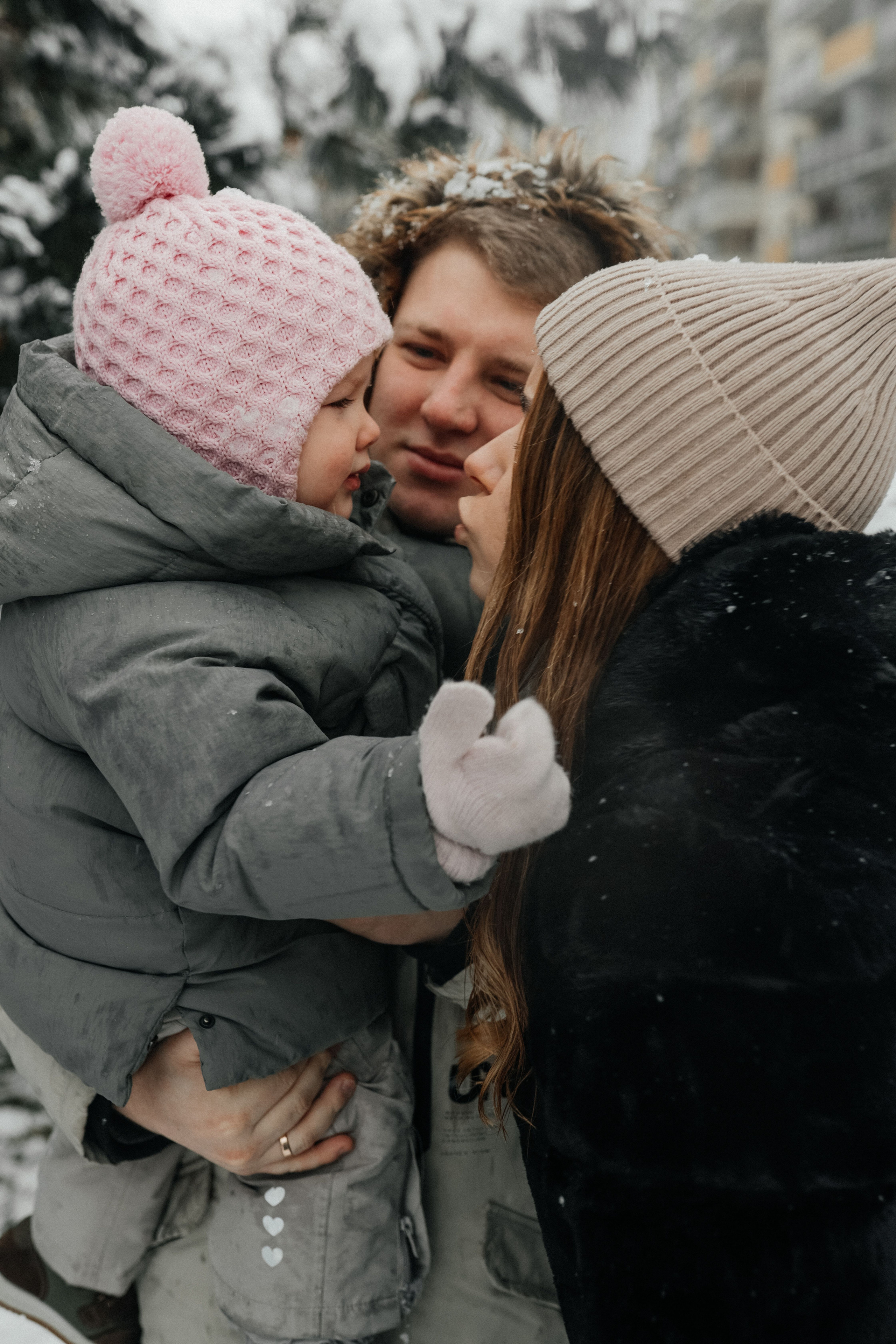 Утром наступила зима. Свадебный и семейный фотограф в Варшаве