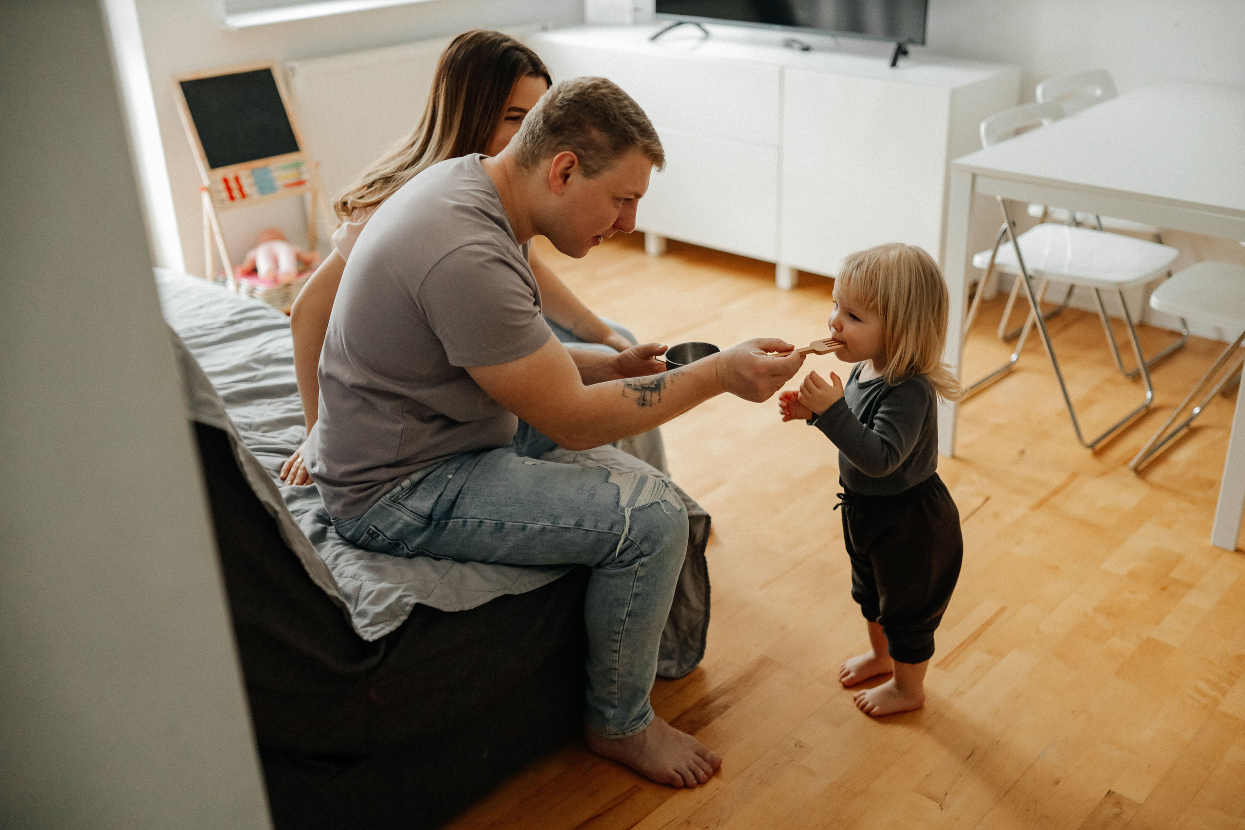 Утром наступила зима. Свадебный и семейный фотограф в Варшаве