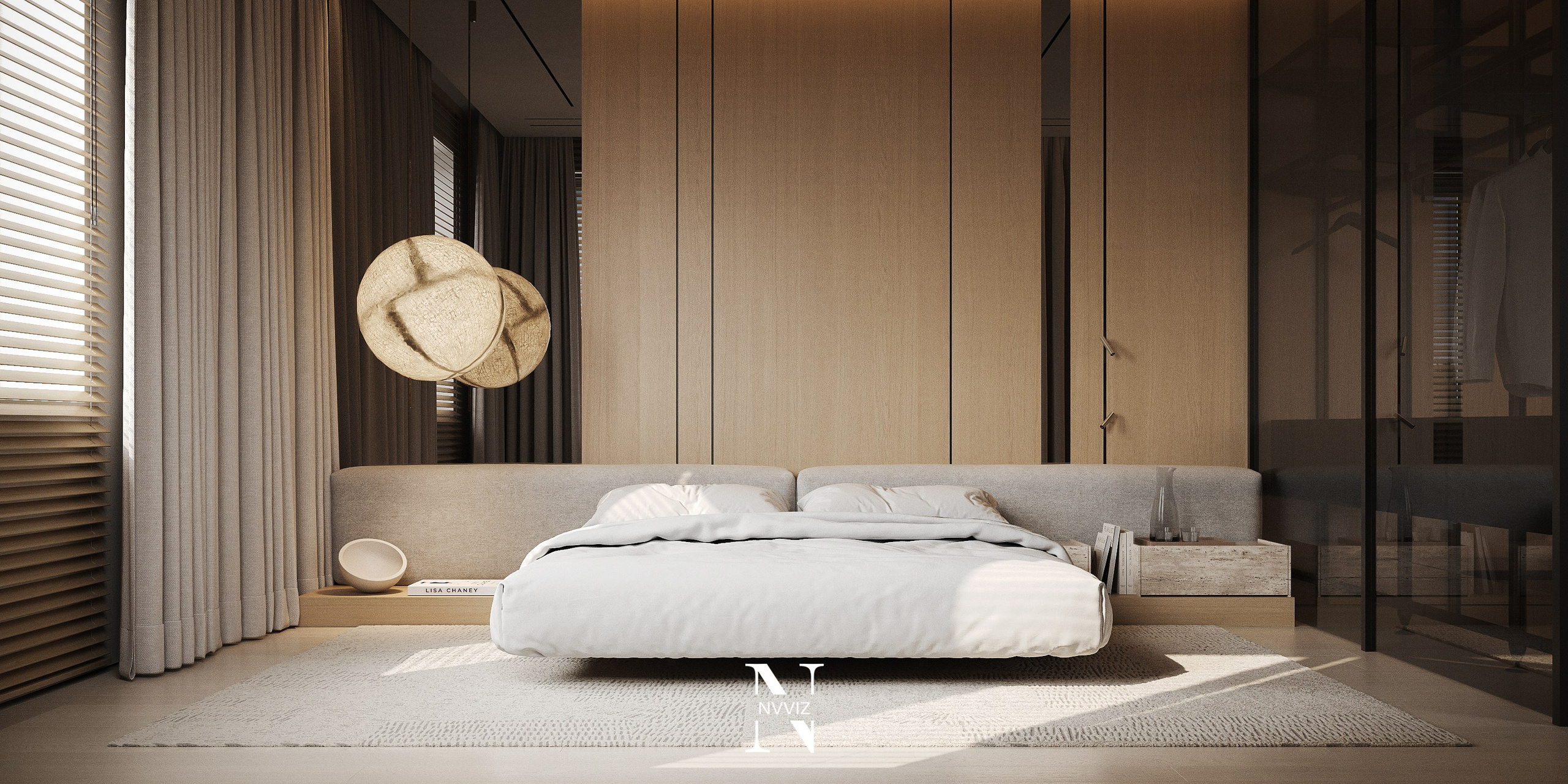 ЖК LINEA (Bedroom). Никифоров Влад — 3d artist