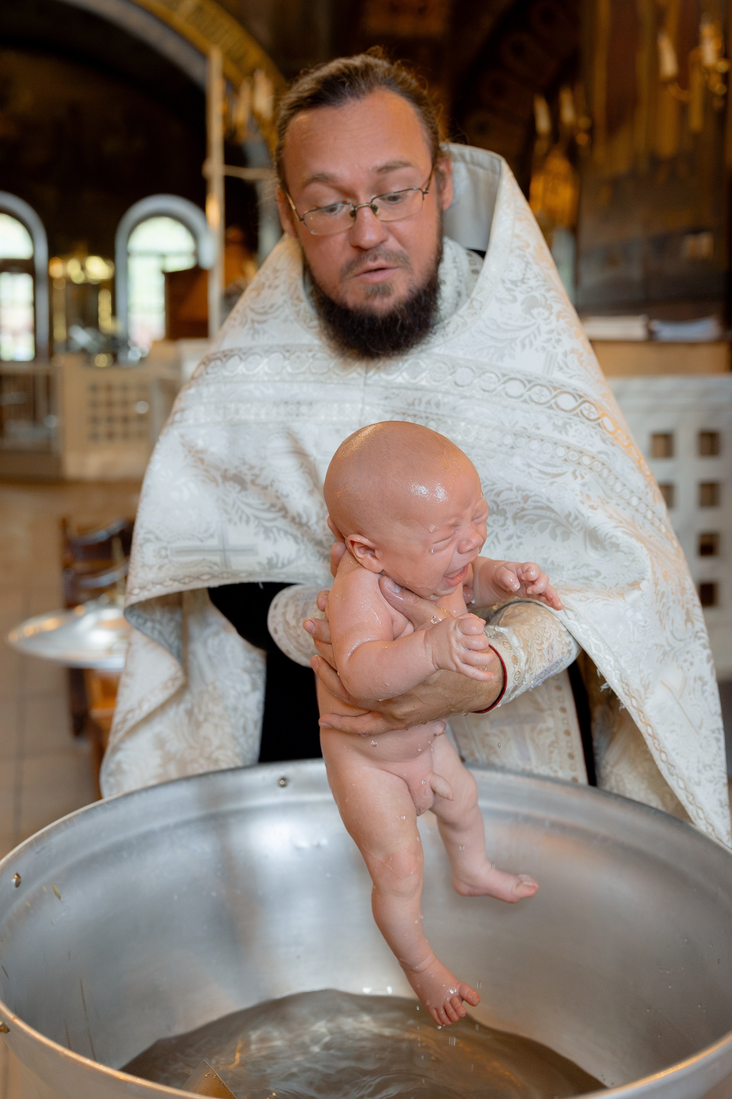 Таинство крещения Марка. Свадебный фотограф в Москве