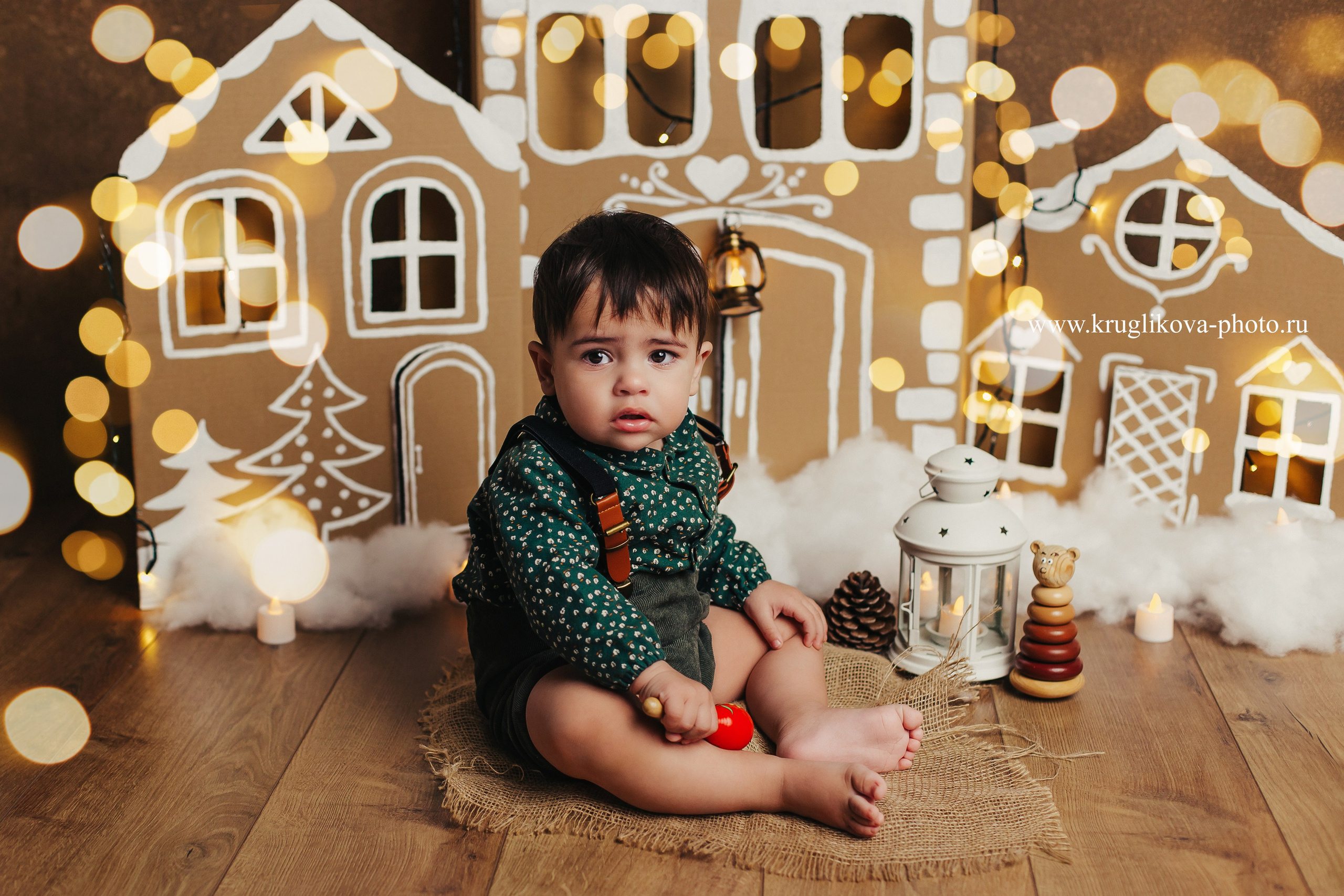 Марк. Годик. Фотограф новорожденных и детский в Сергиевом Посаде Кругликова Юлия