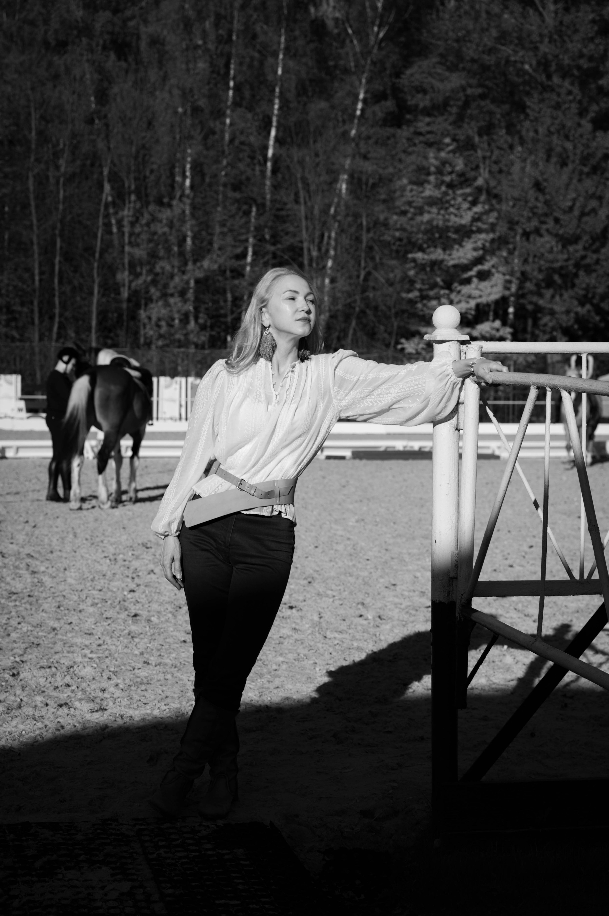 Фотосессия в честь 50-ти летия Надежды. Портретный и Фитнес фотограф в Москве Владислава Рыбалкина