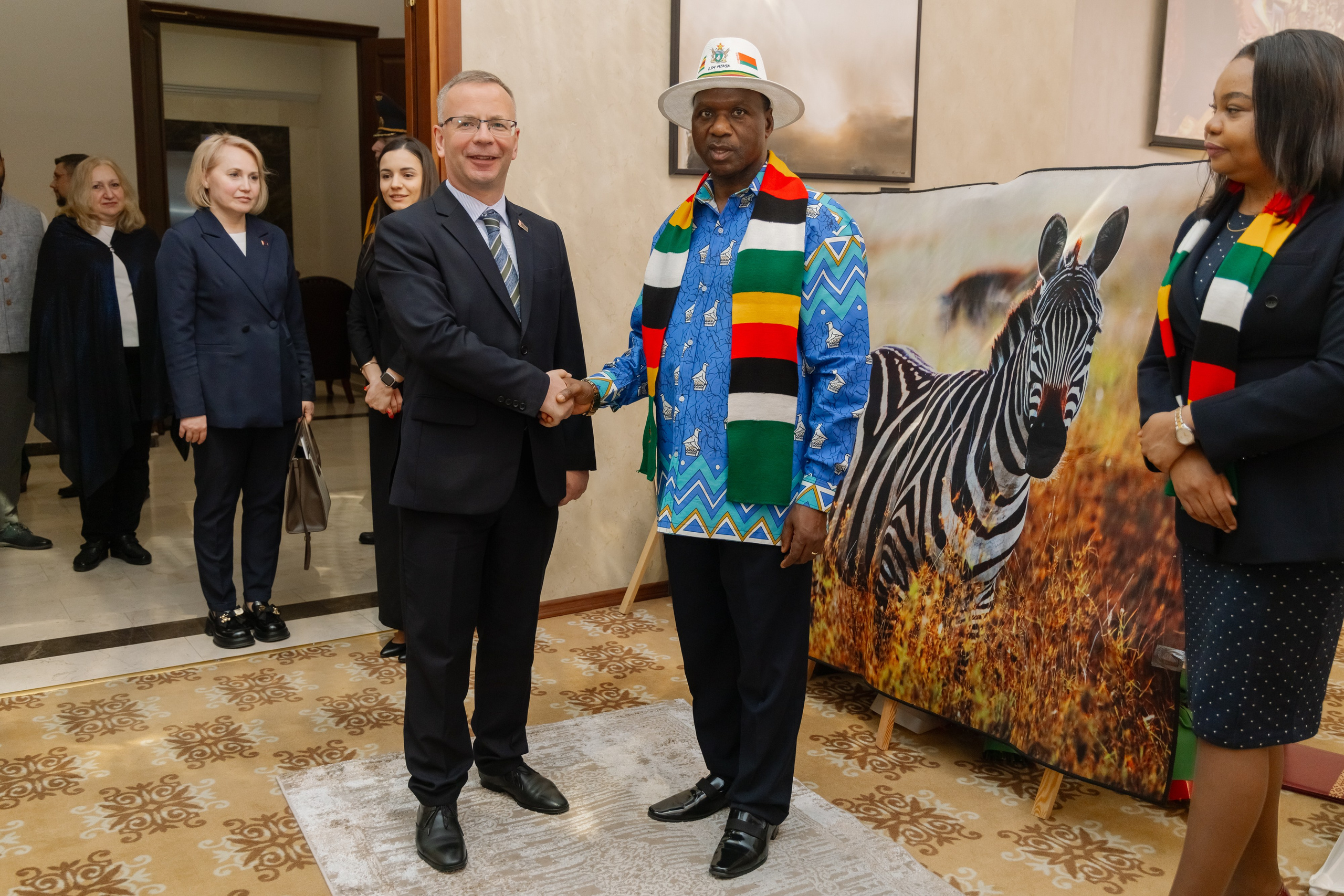 Фотосъемка делегации Посольства Зимбабве в Минске. Свадебный фотограф в Минске/Беларуси Сергей Спиридонов