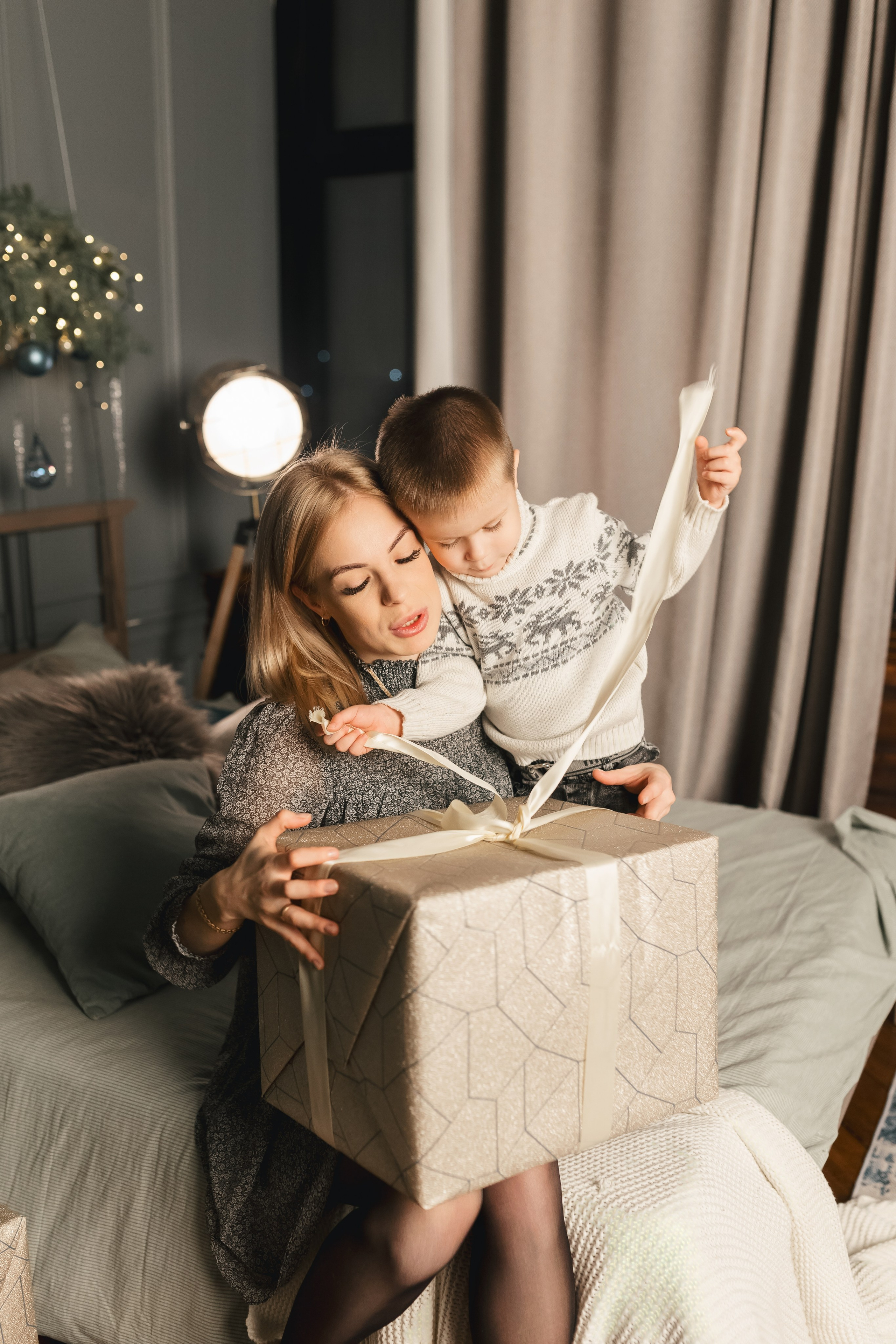 Семейная новогодняя фотосессия в Хабаровске. Свадебный фотограф в Хабаровске