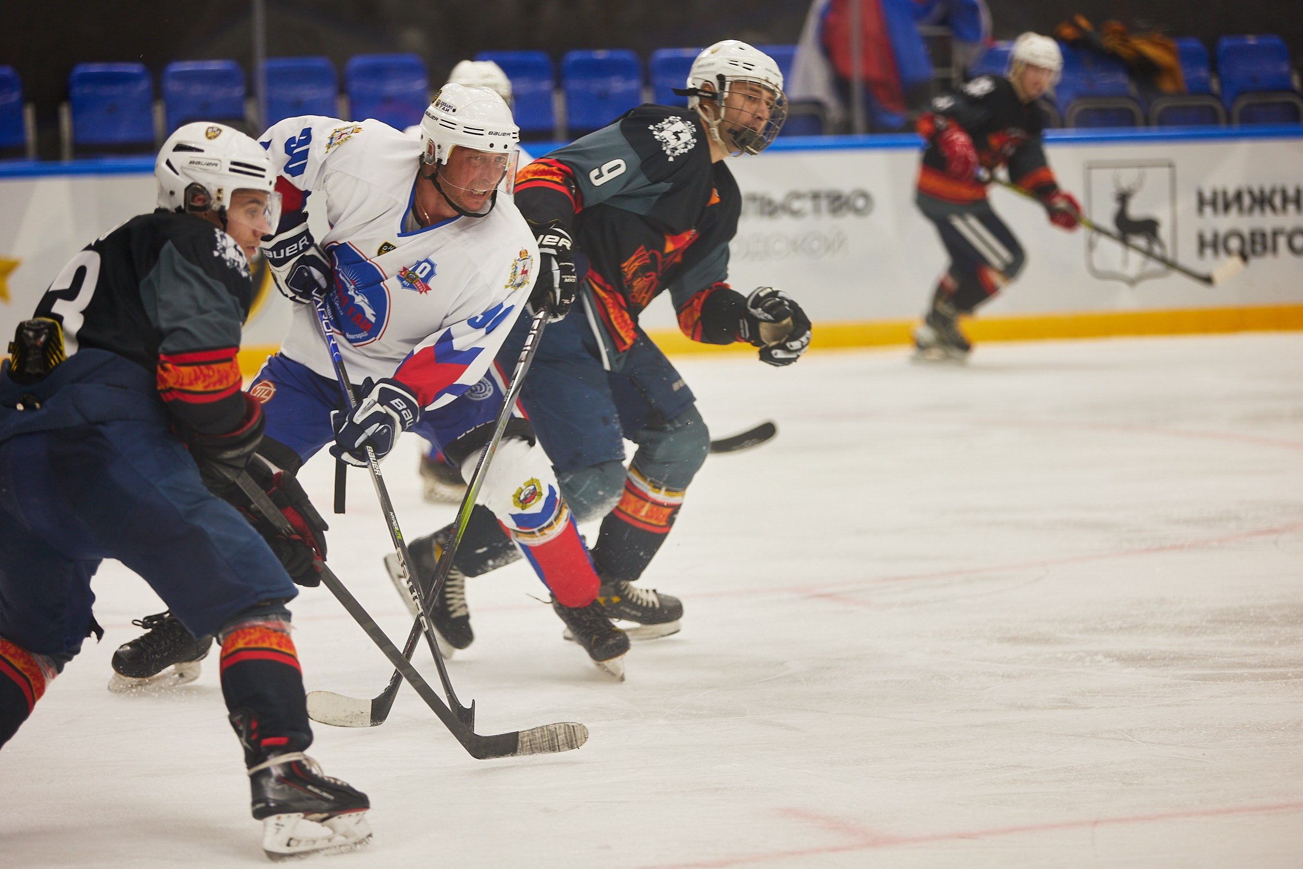 Репортаж. Офицерская хоккейная лига 2025 год. Спортивный фотограф Некрасов Денис