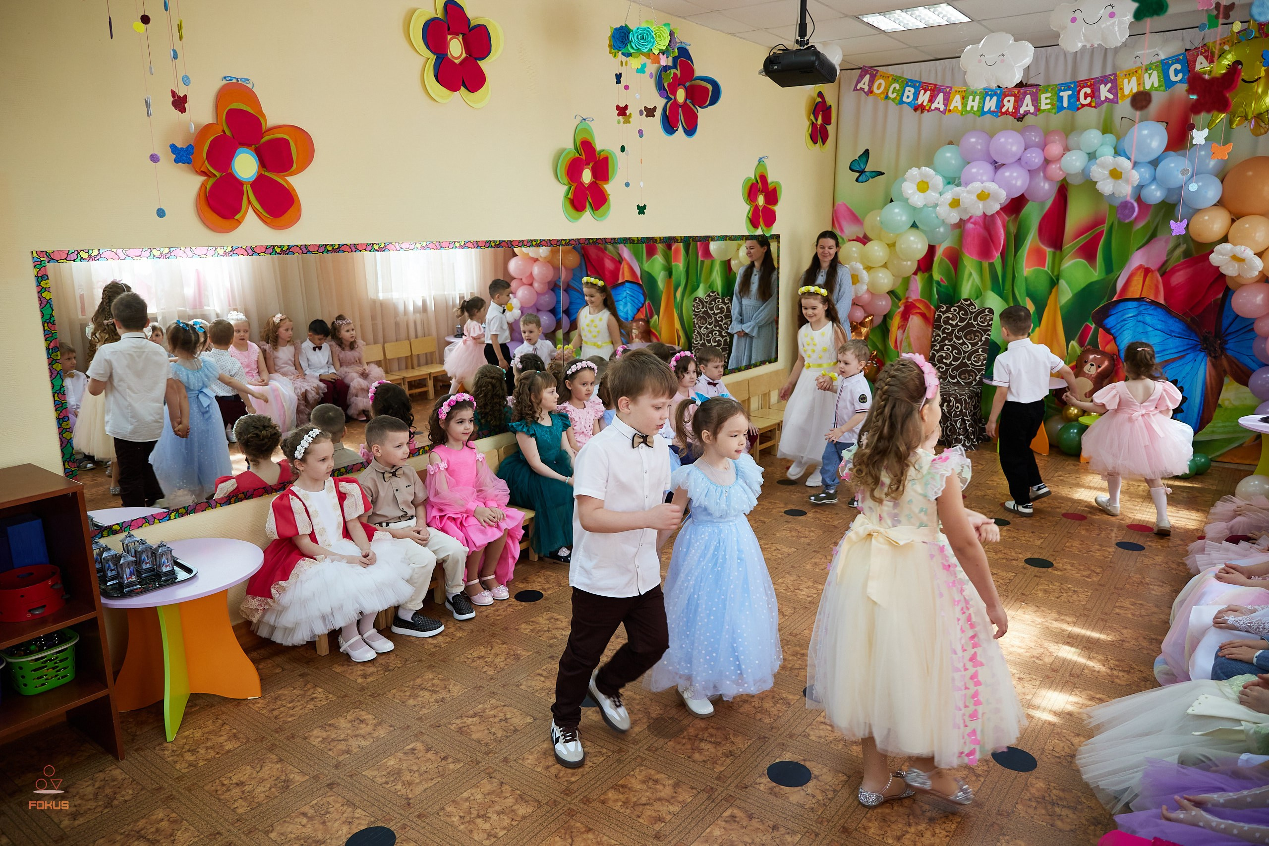 Выпускной детский сад. Спортивный фотограф Некрасов Денис