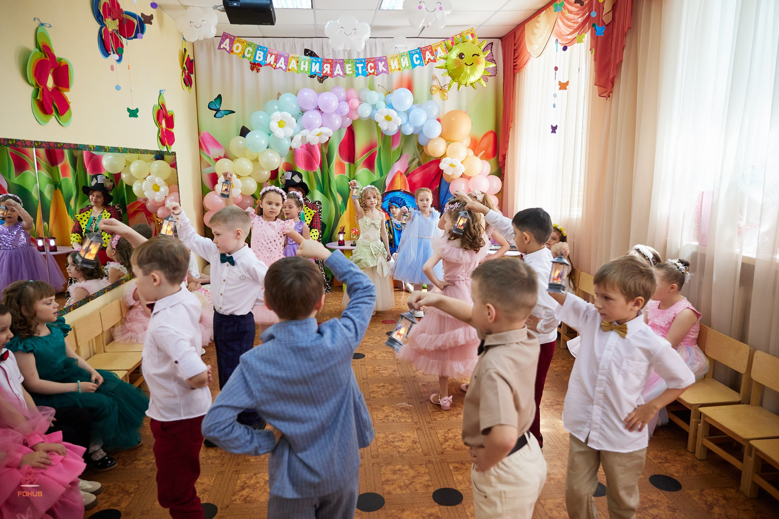 Выпускной детский сад. Спортивный фотограф Некрасов Денис