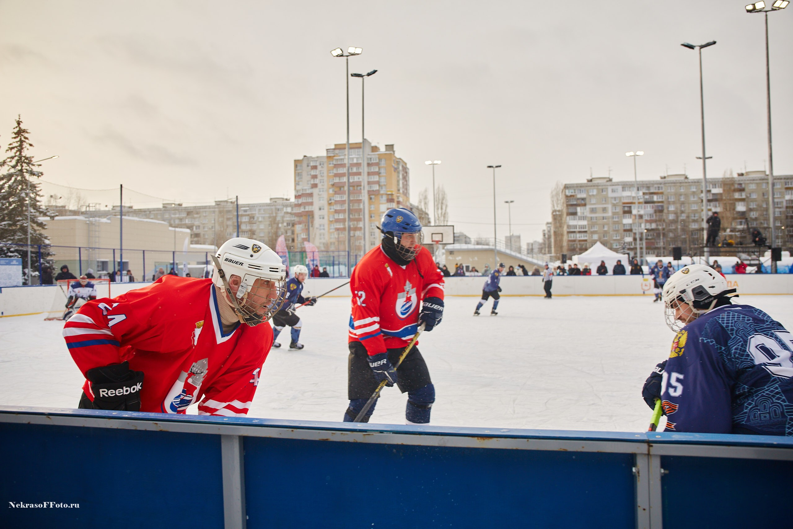 Турнир по хоккею «Русская классика» в рамках Офицерской хоккейной лиги. Спортивный фотограф Некрасов Денис