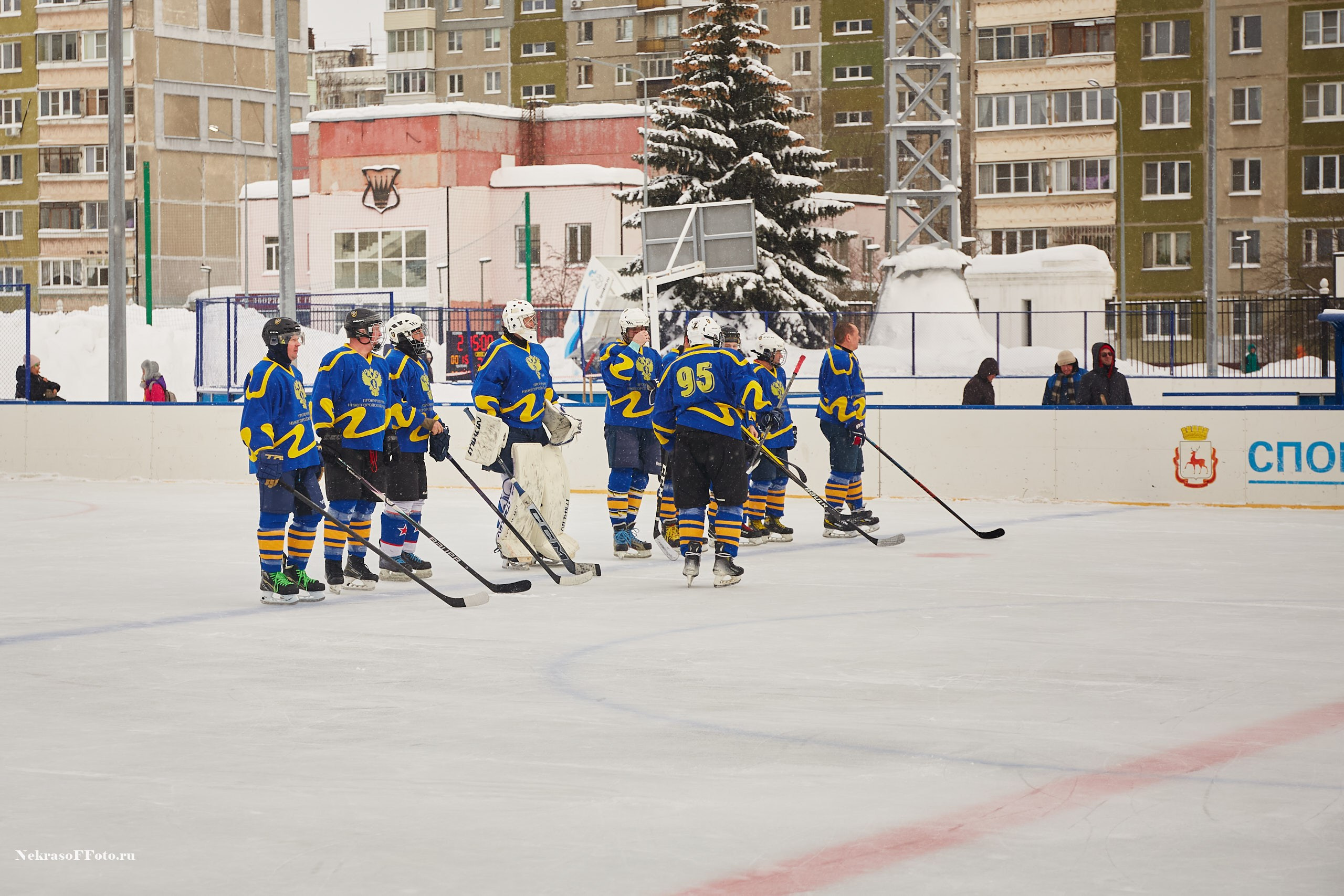 Турнир по хоккею «Русская классика» в рамках Офицерской хоккейной лиги. Спортивный фотограф Некрасов Денис