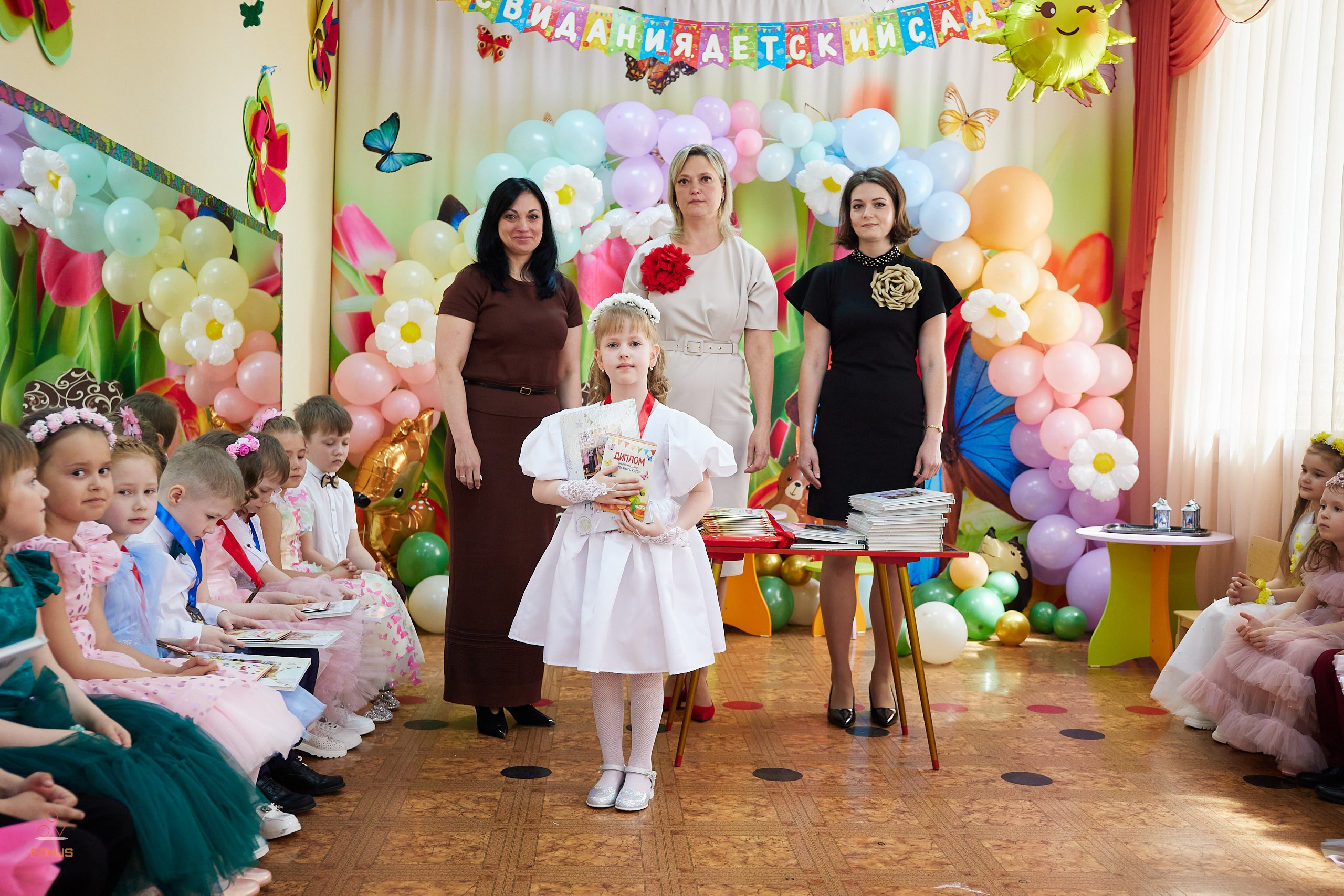 Выпускной детский сад. Спортивный фотограф Некрасов Денис