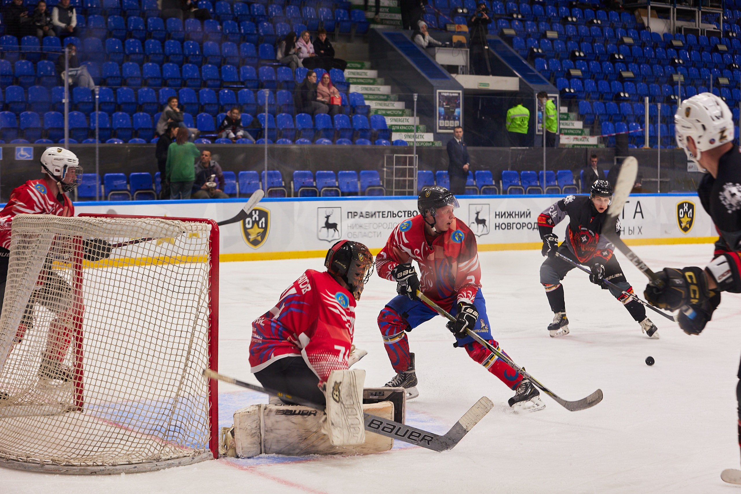 Репортаж. Офицерская хоккейная лига 2025 год. Спортивный фотограф Некрасов Денис