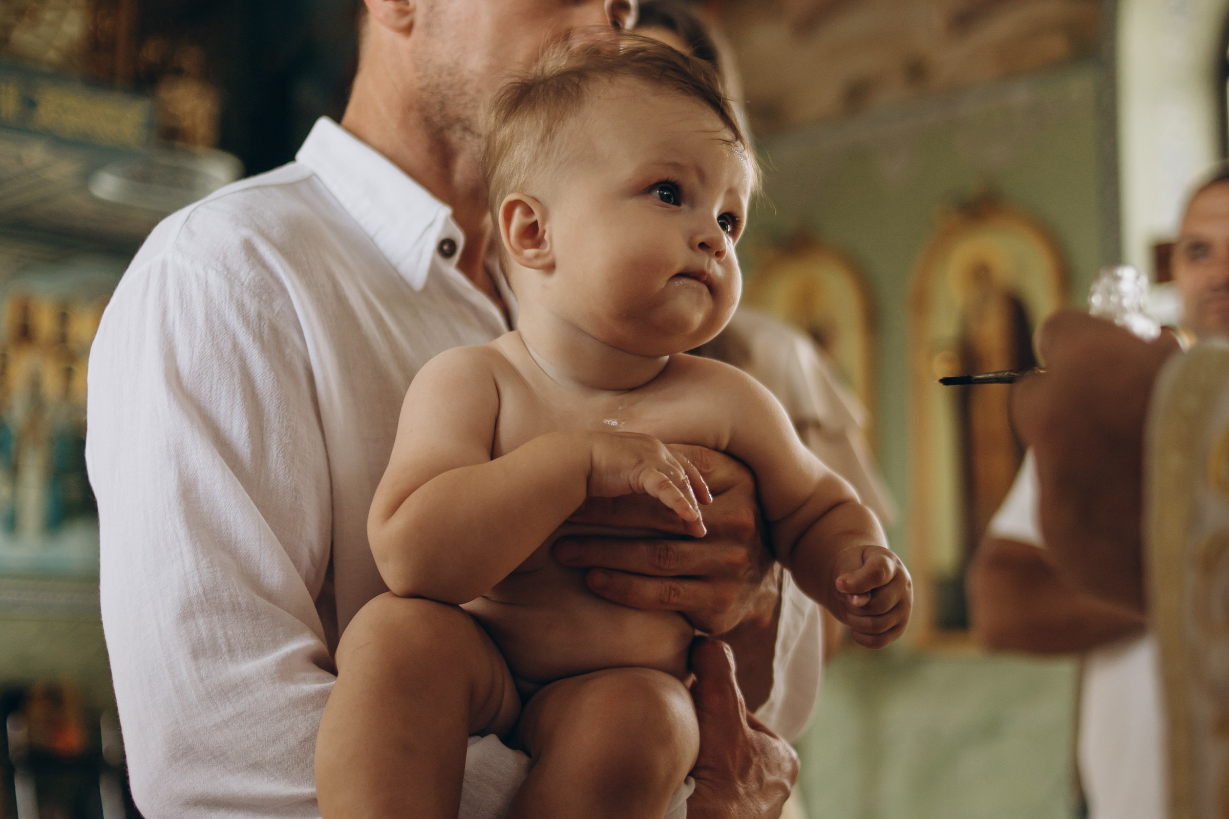 Крещение Варвары и Елизаветы. Семейный фотограф в Волгодонске Краченцева Анна