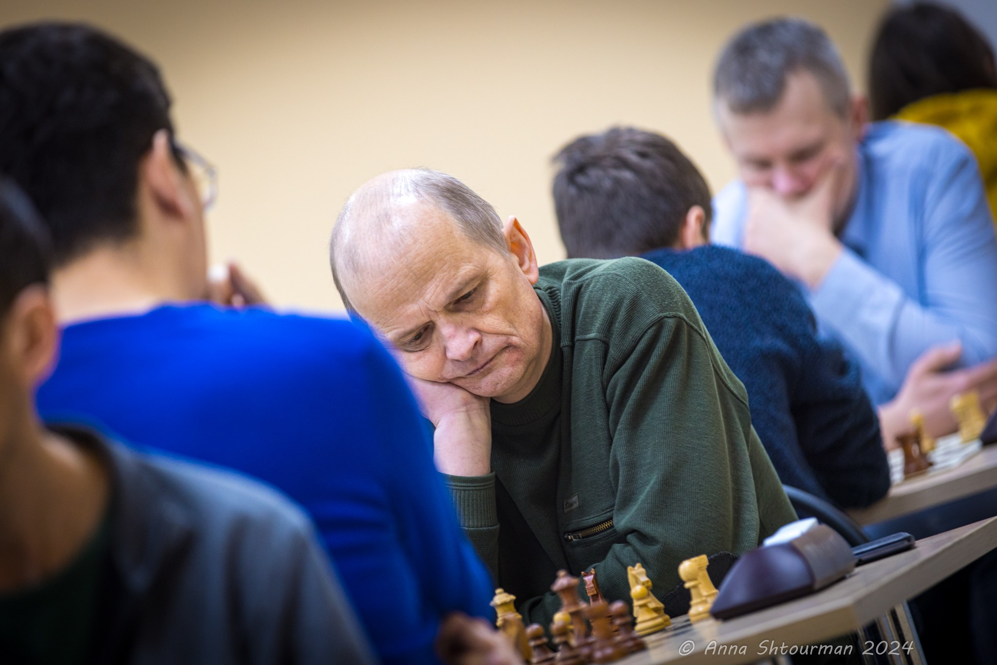 2024 Чемпионат Ярославской области по быстрым шахматам (Ярославль, Россия). Фотограф Анна Штурман (репортажная съёмка любых событий и мероприятий) Anna Shtourman photographer