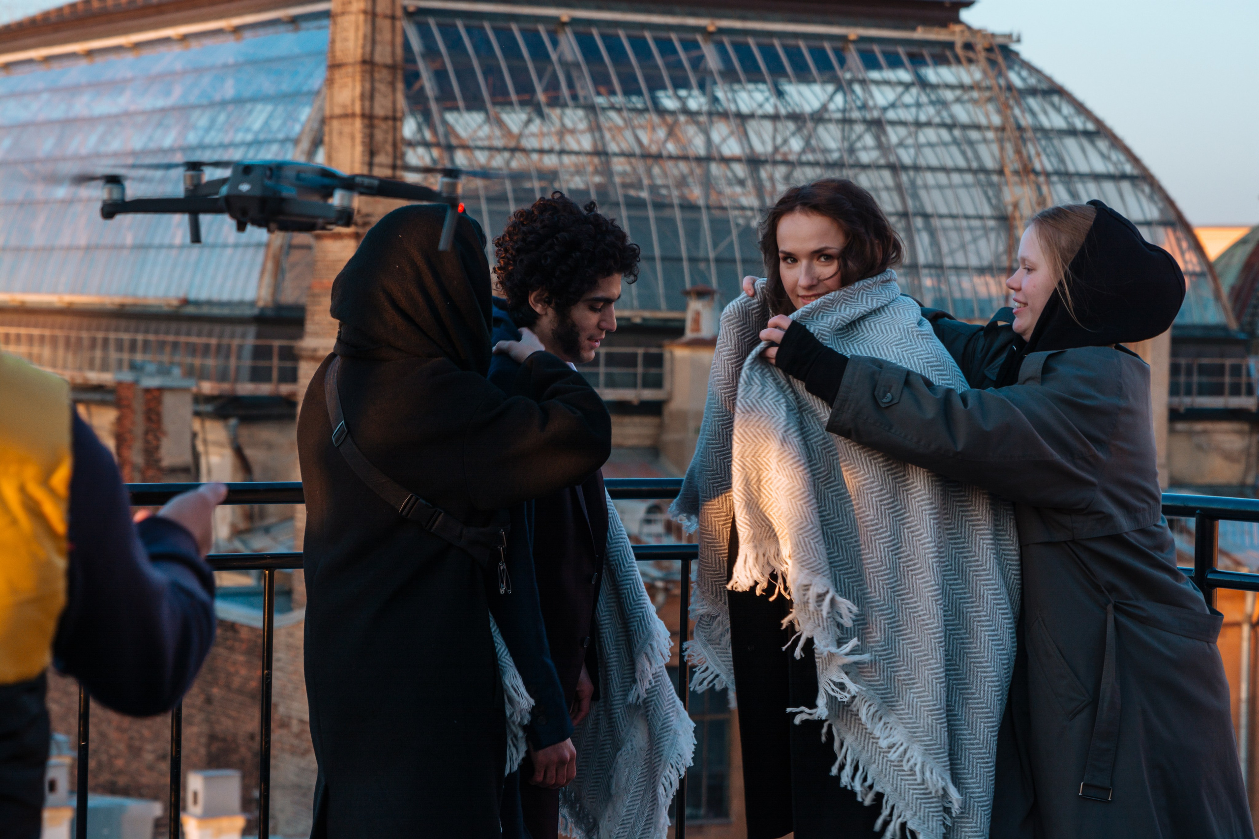 Пушкин в отеле «Оболенский». Съёмка ролика для конкурса. Портретный фотограф в Санкт-Петербурге Дмитриева Наталия