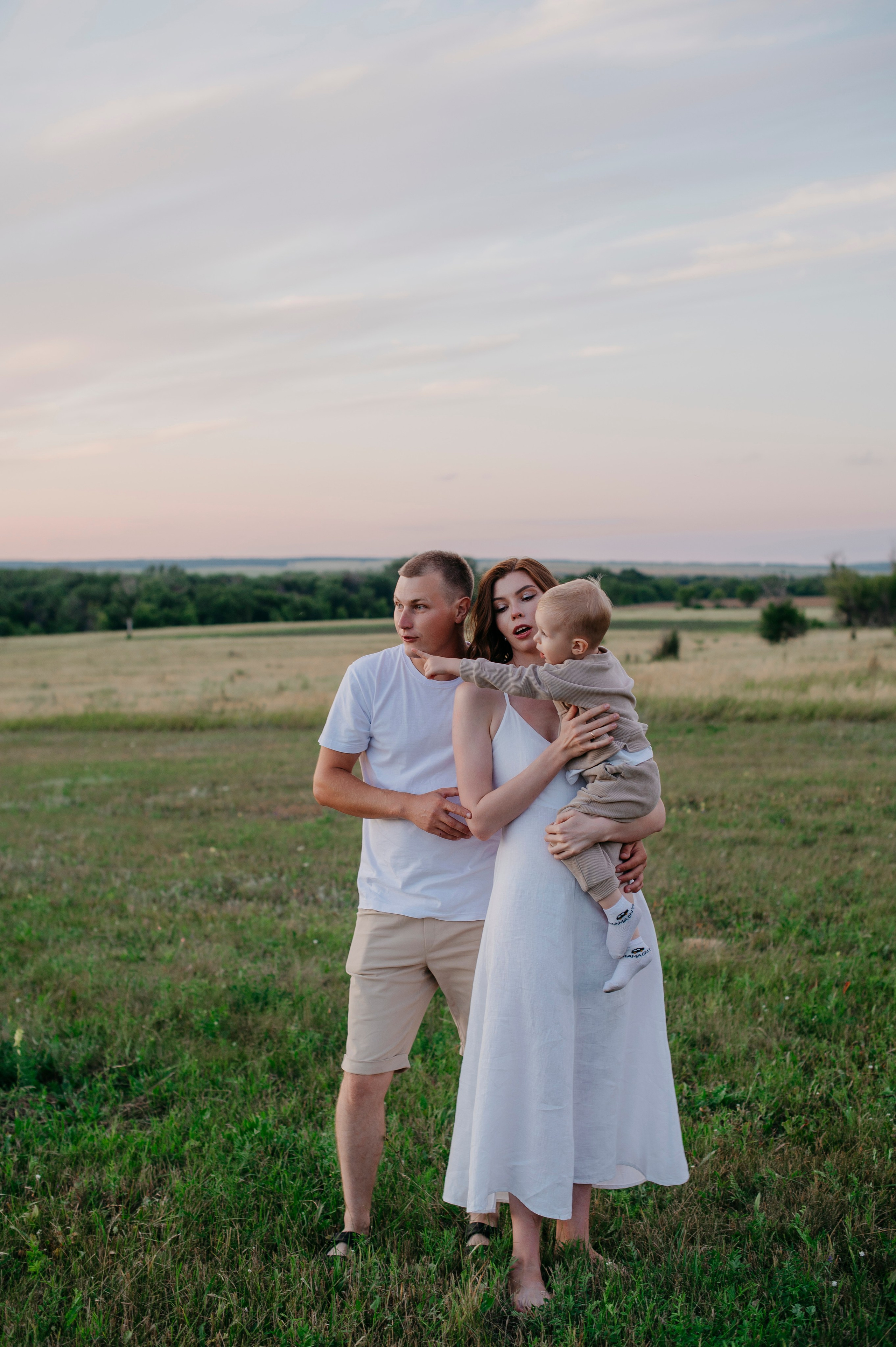 Семейная прогулка на закте. Фотограф Дарья Семина