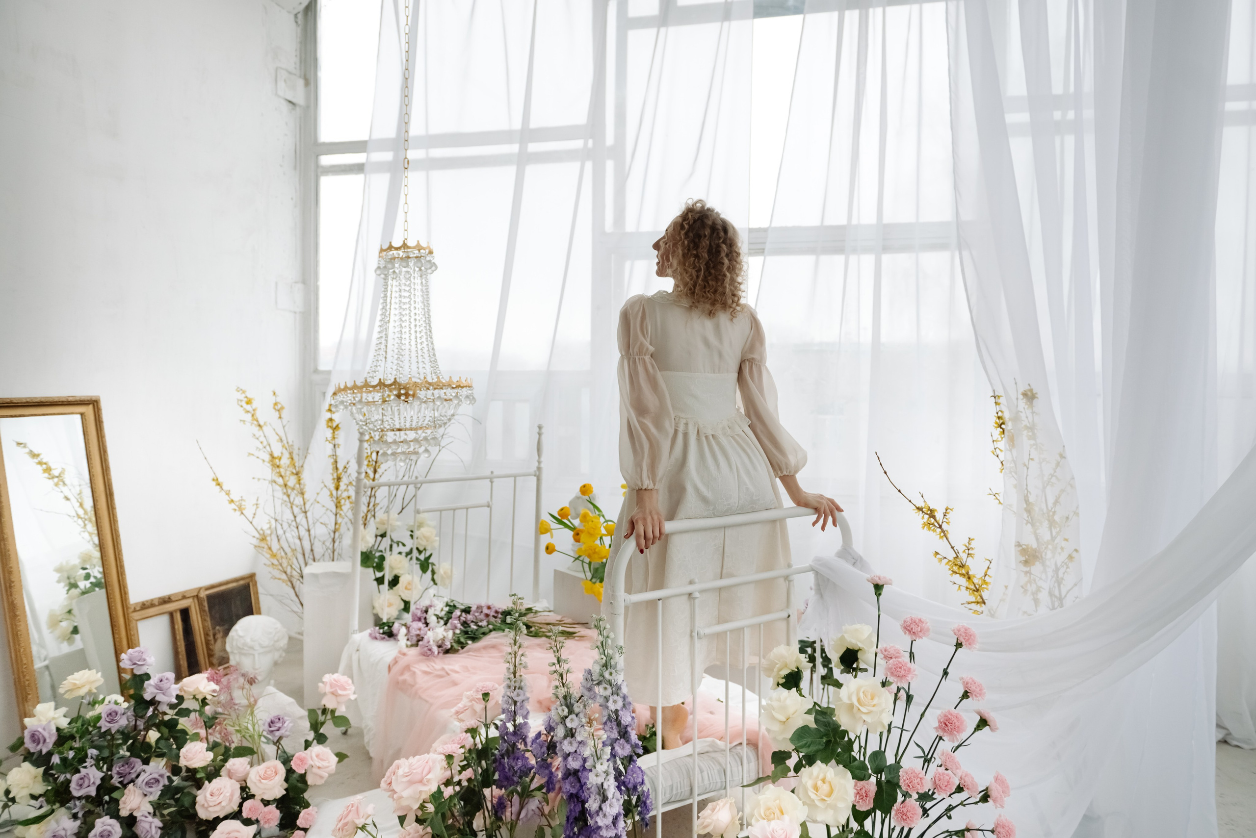 Индивидуальная. Цветочное настроение. Свадебный и сеейный фотограф в Санкт-Петербурге Елена Худякова