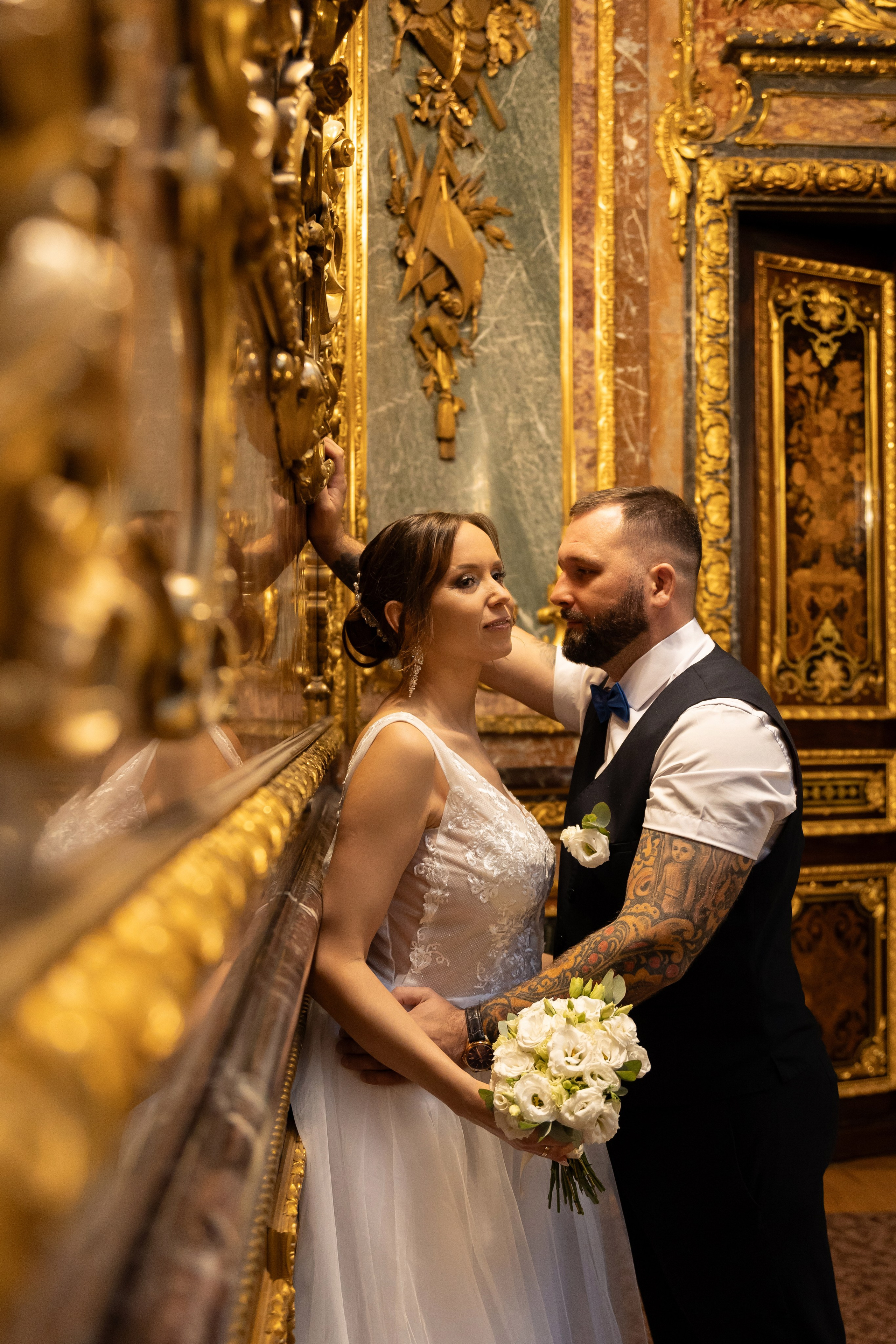 Свадебная фотосессия в Особняке Половцова. Семейный и свадебный фотограф в Санкт-Петербурге Татьяна Швыкова