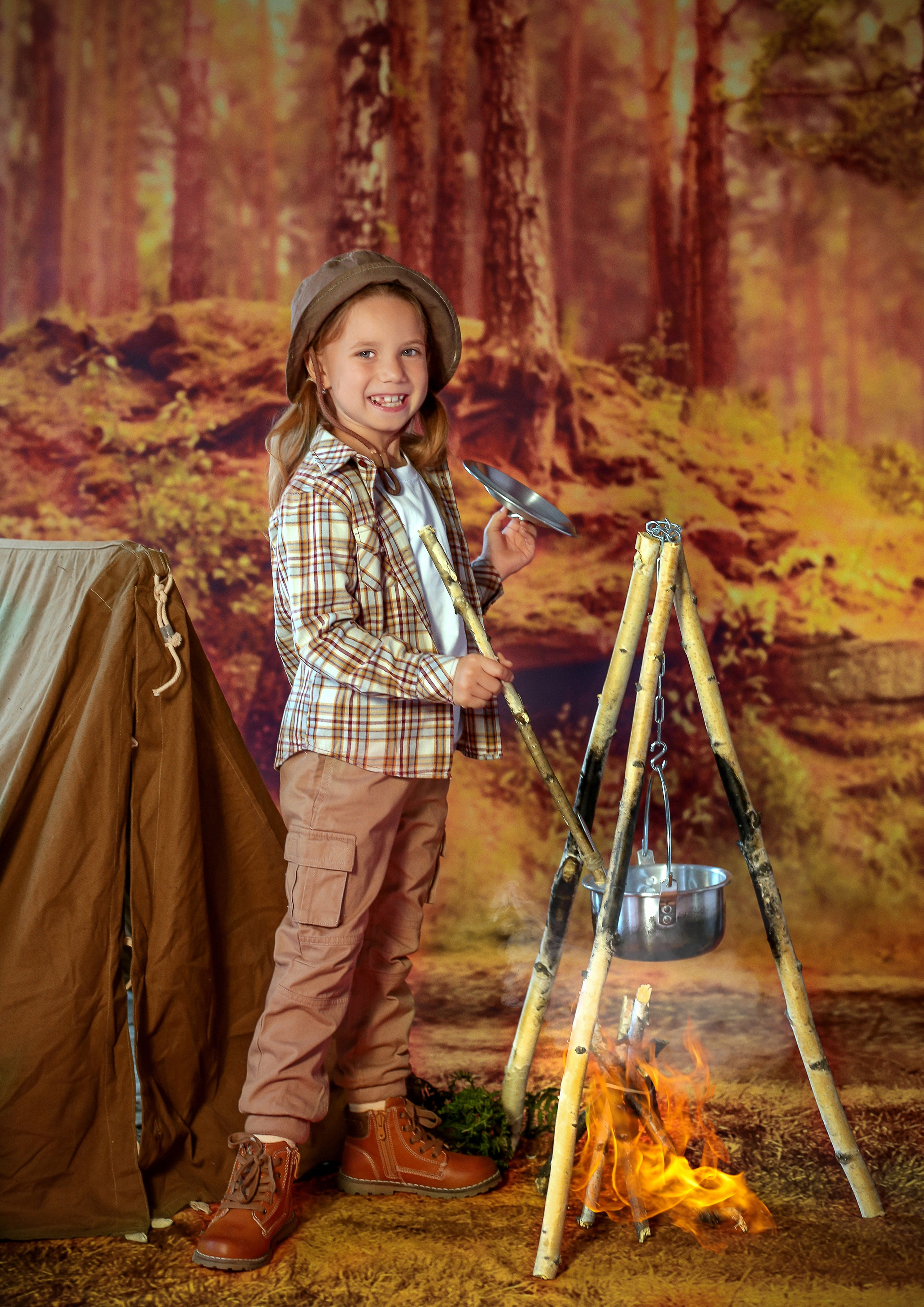 Фотосессия Поход 2022 год. Фотограф в детский сад Елена Колчева Новокузнецк