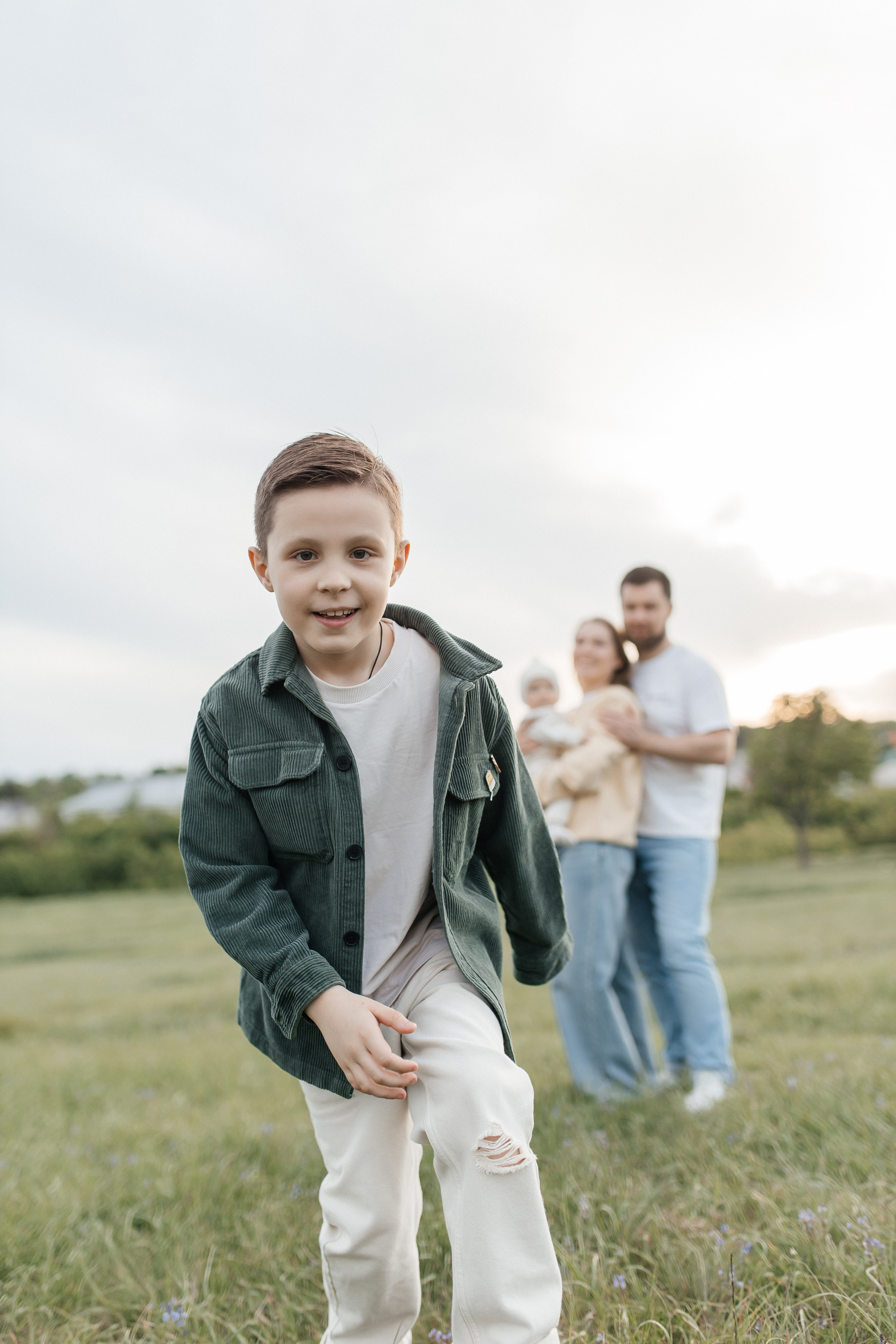 Поле, лето и любовь. Семейный и свадебный фотограф в Тамбове Ксения Плотникова