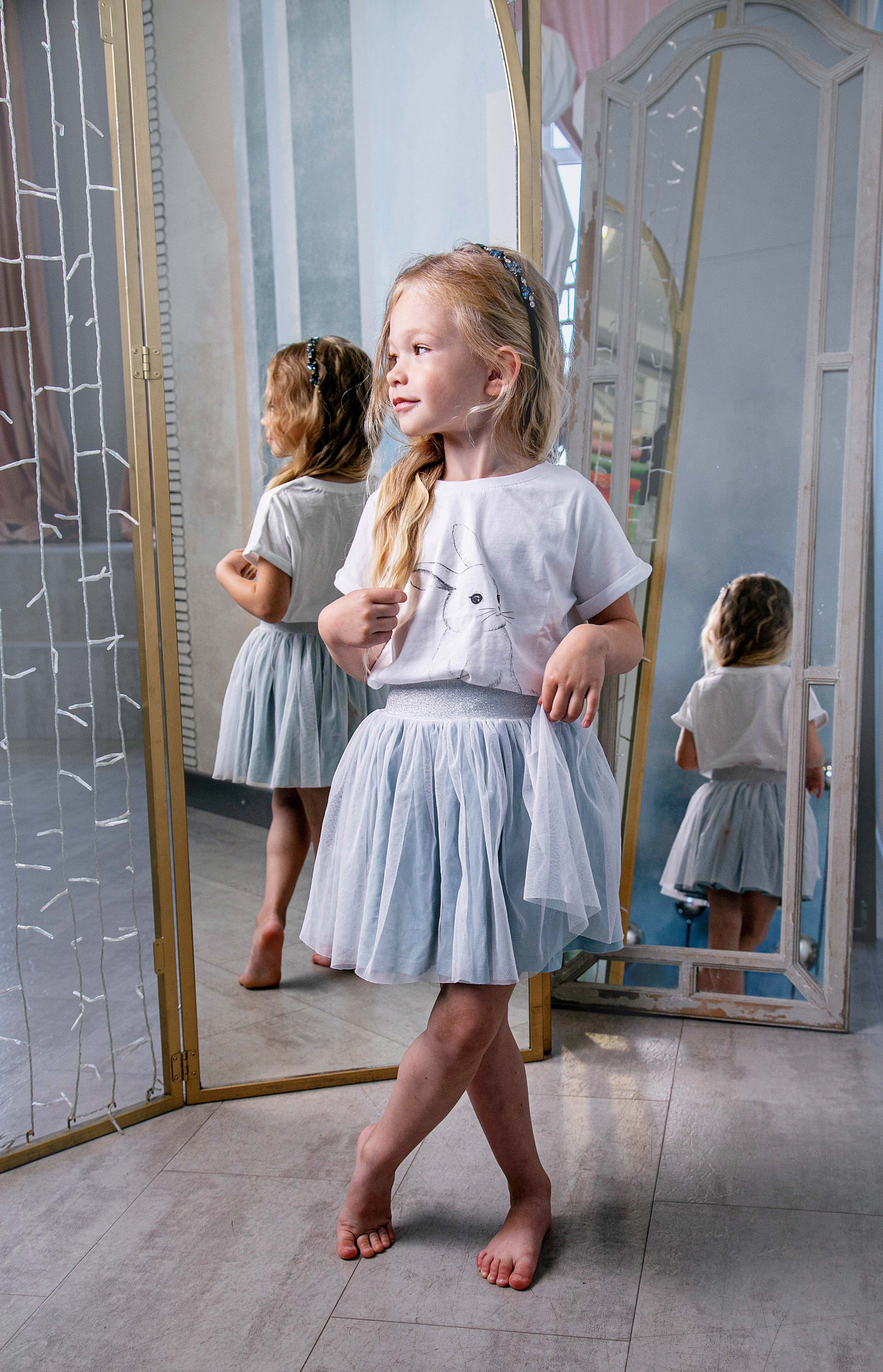 Лиза в голубом. Семейный и детский фотограф в Санкт-Петербург. Natalia Fadel