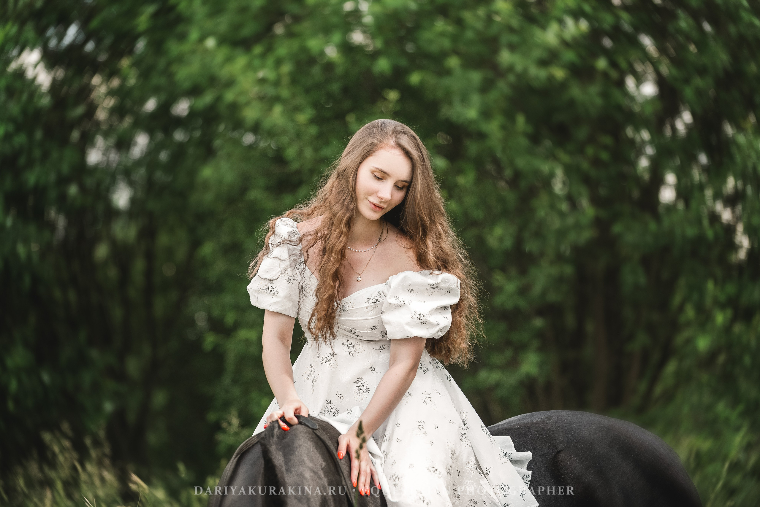 Маша и Блэк Джек. Конный фотограф Куракина Дарья • Фотосессии с лошадьми