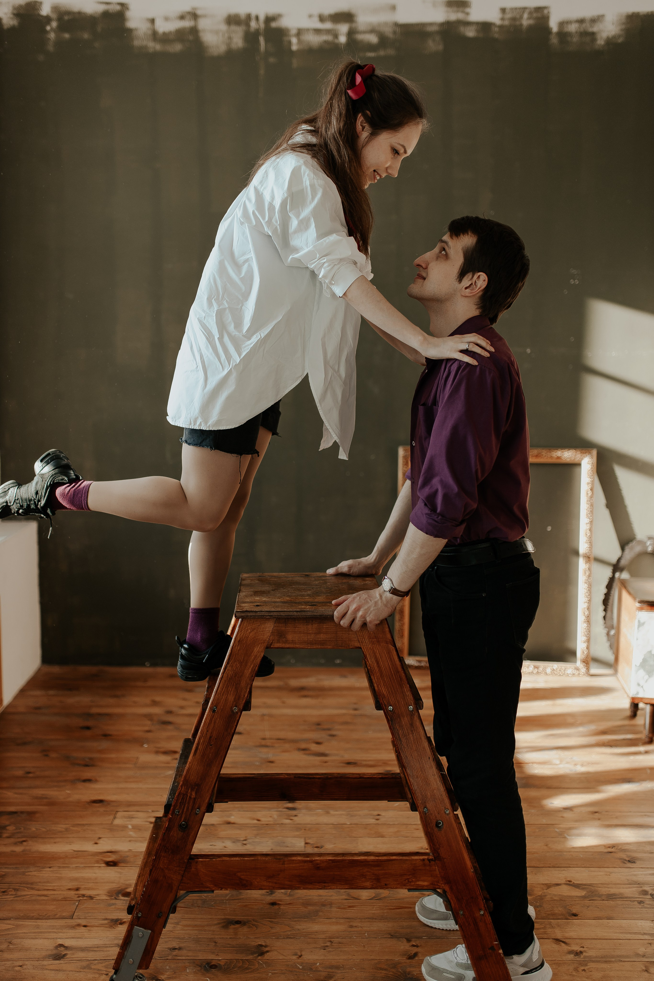 Студийная лавстори. Фотограф в Санкт-Петербурге Лиза Семченкова