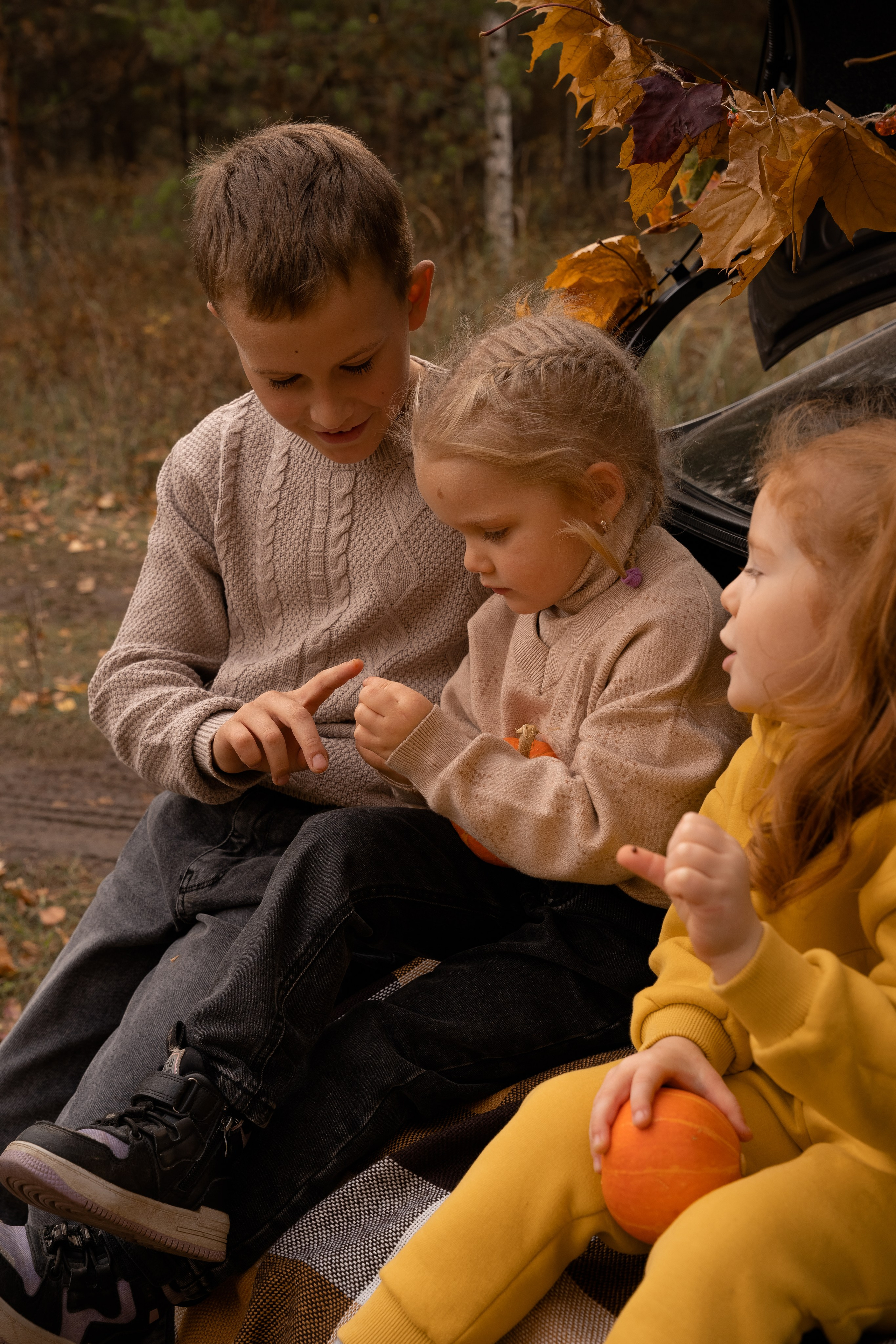 Осенняя история одной большой семьи. Фотограф в Ульяновске Александра Григоровских