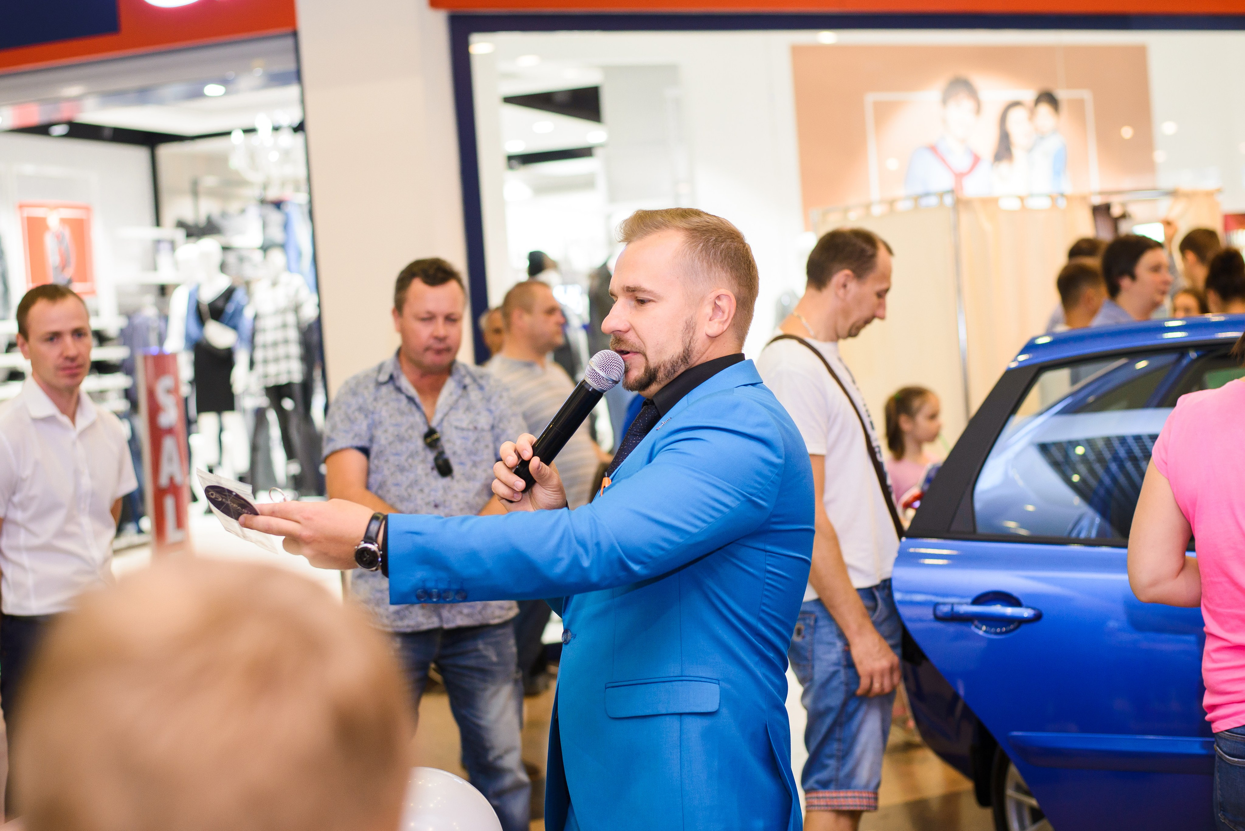 Трц Европа, презентанция Lada. Фотограф в Москве Казакова Анна