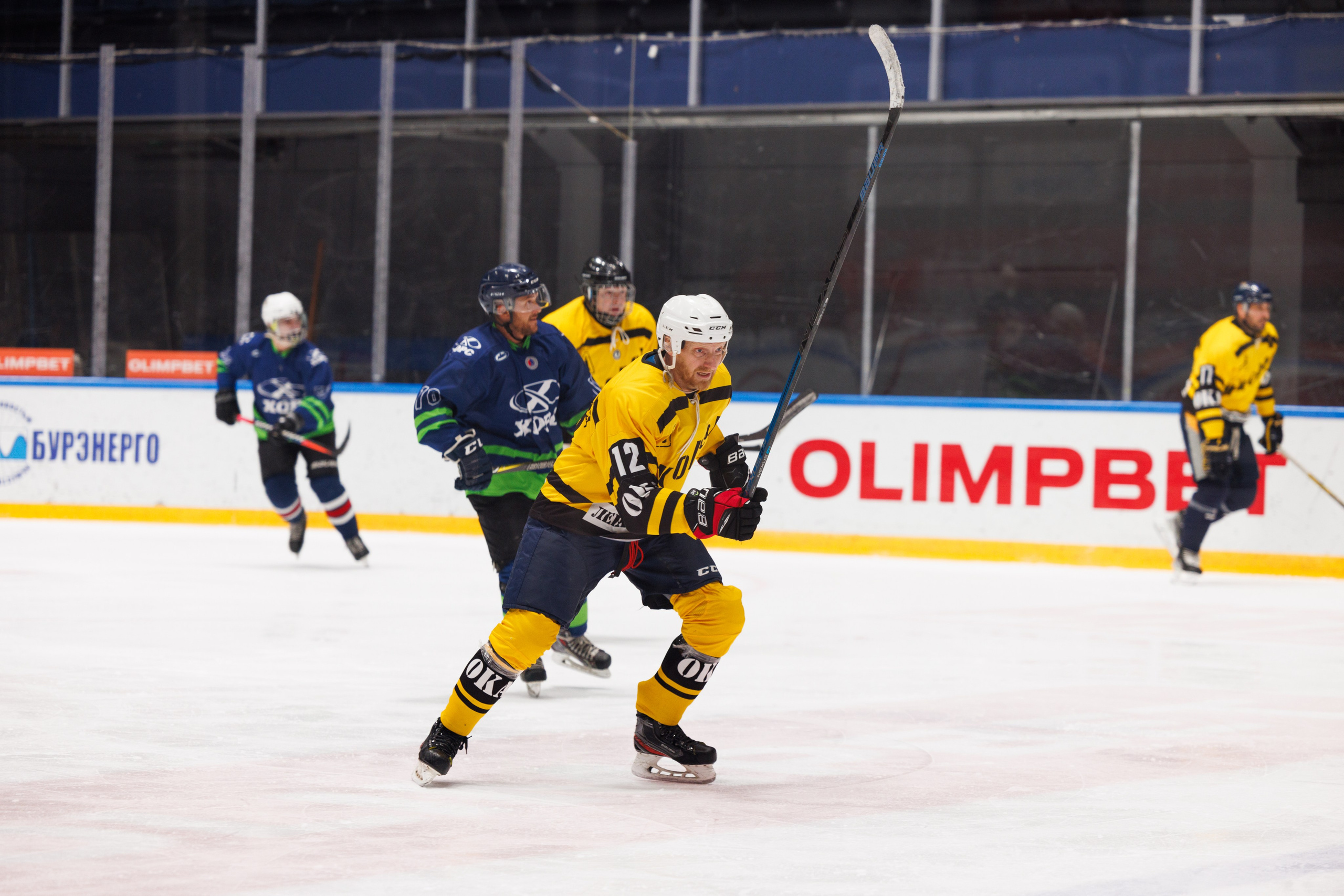 НХЛ (40+) Ижорец — Хорс 3-3. Фотограф Александр Заломаев