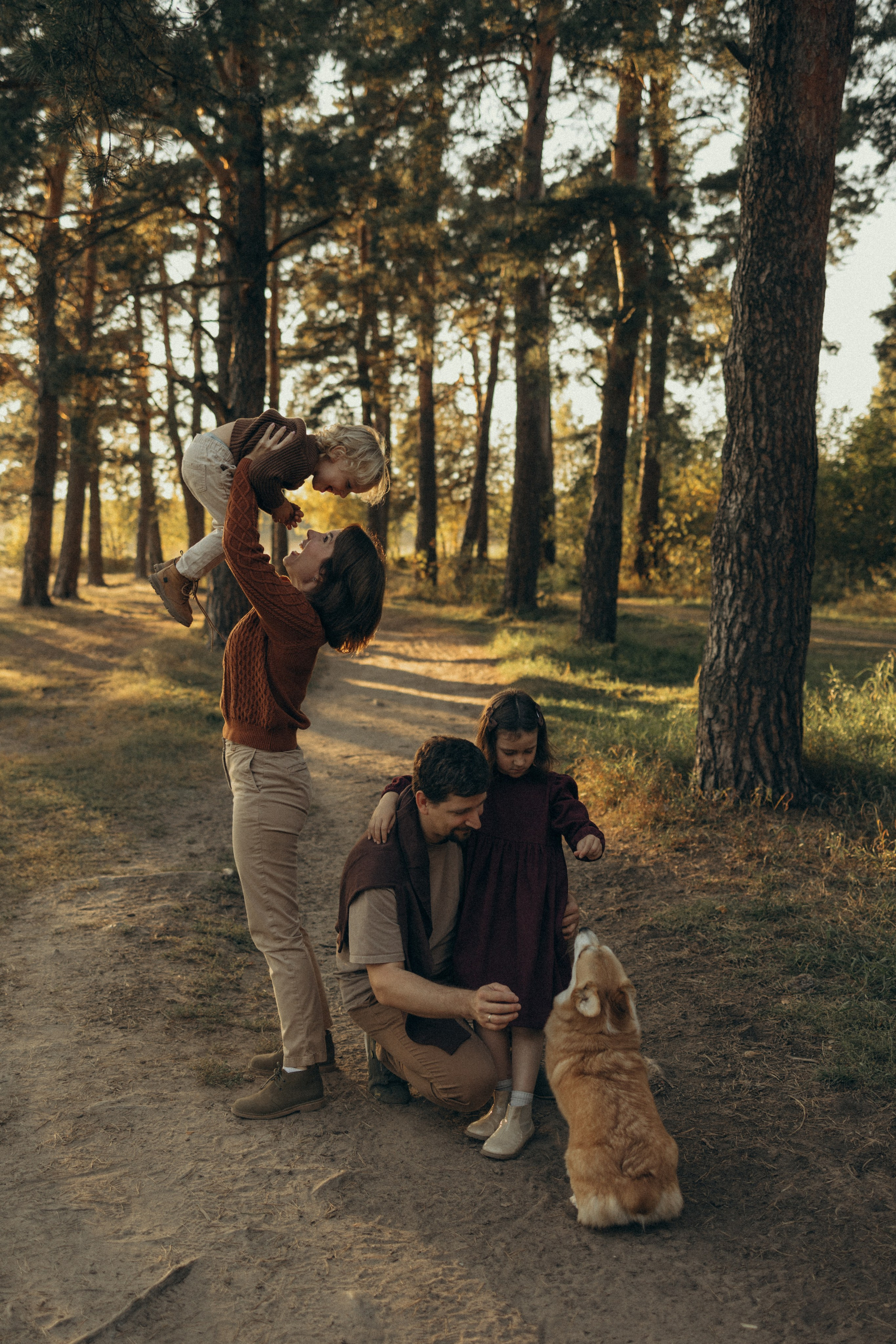 Светлана, Даниил, Оля и Юра. Семейный фотограф в Москве Бунина Маргарита