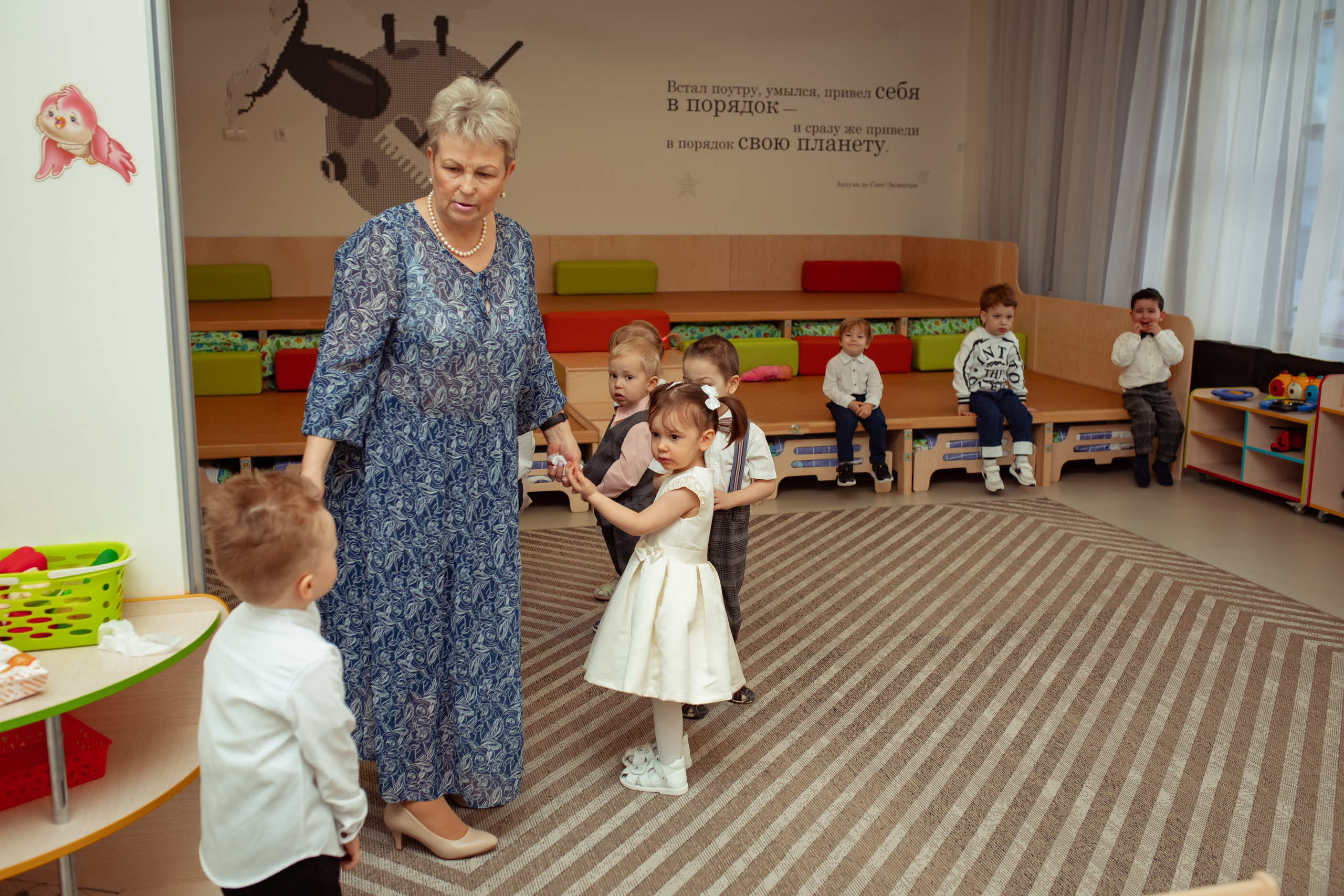 Праздник весны в детском саду. Семейный и детский фотограф в Москве Дорогова Екатерина
