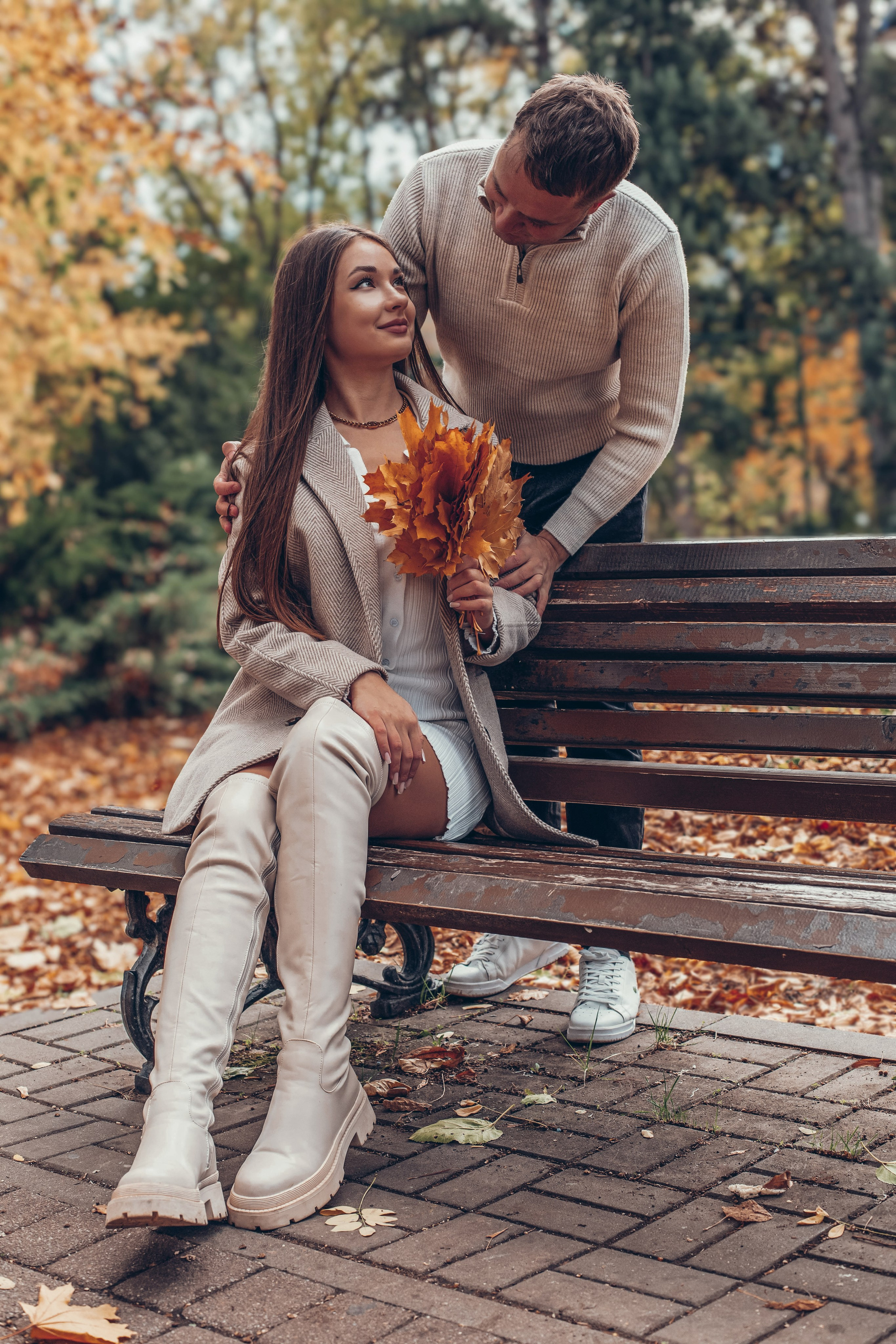 Осенняя прогулка в парке Егора и Ангелины. Мария Авджян Фотограф и видеограф Краснодар