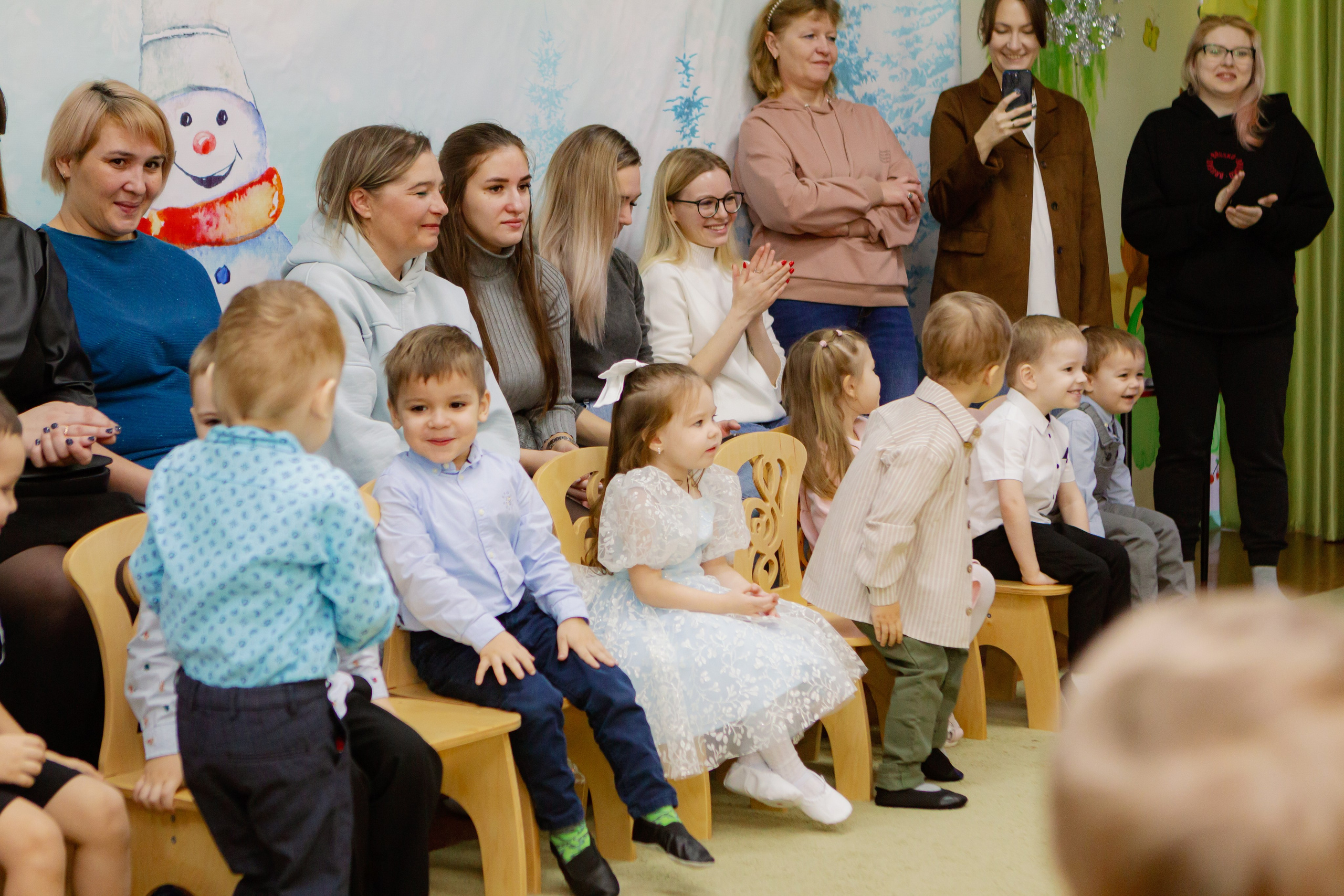 Фотосъёмка новогоднего утренника. Фотограф в Екатеринбурге Пойгина Елена