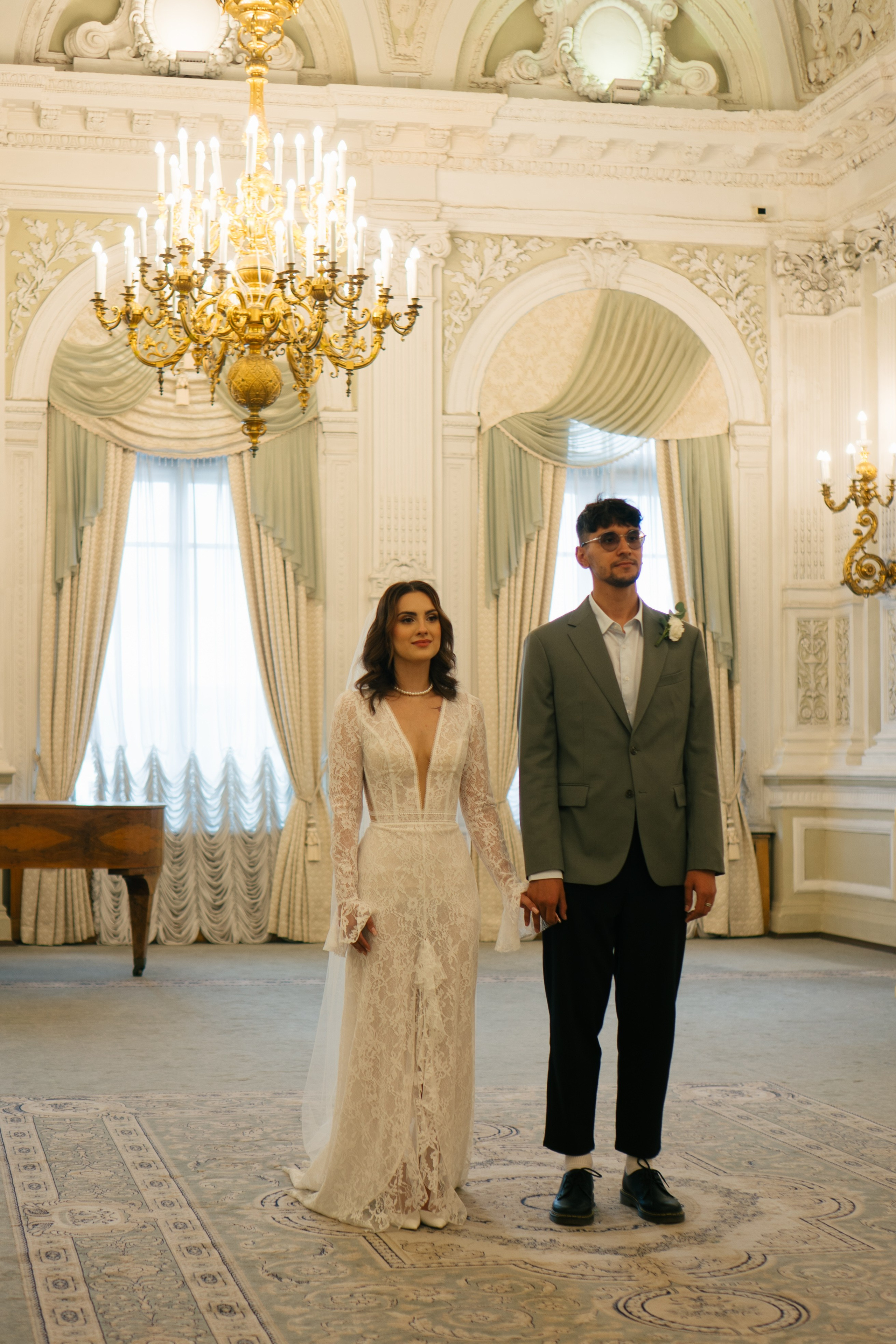 СВАДЕБНАЯ СЬЕМКА В ПЕРВОМ ДВОРЦЕ БРАКОСОЧЕТАНИЯ. Профессиональный фотограф, Санкт-Петербург — Виктория Богомолова