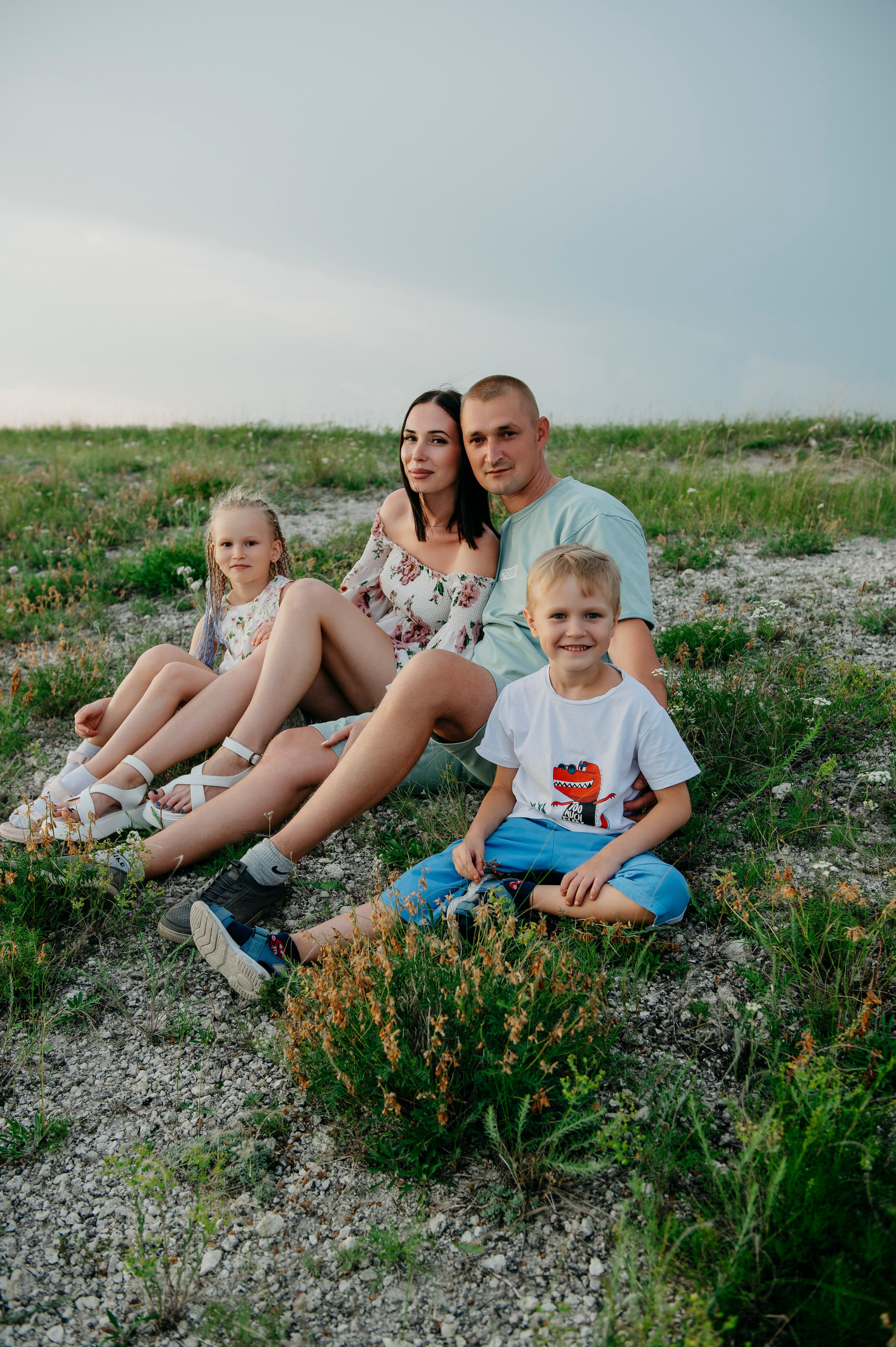 Первая семейная фотосессия Екатерины. Фотограф Дарья Семина
