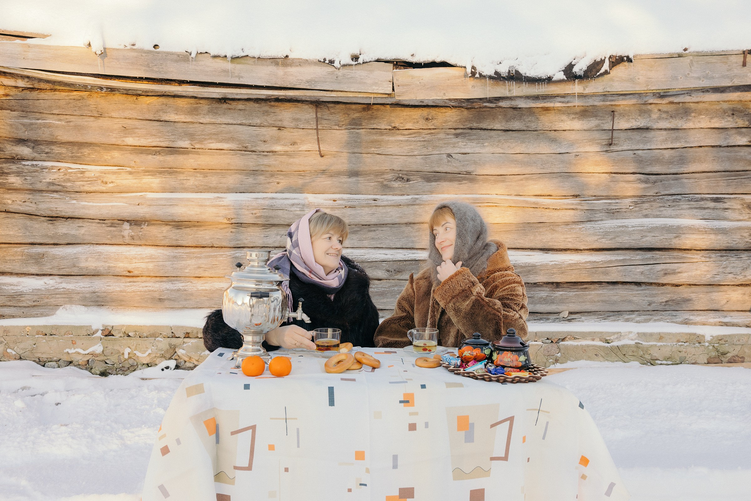 Фотосессия в русском стиле