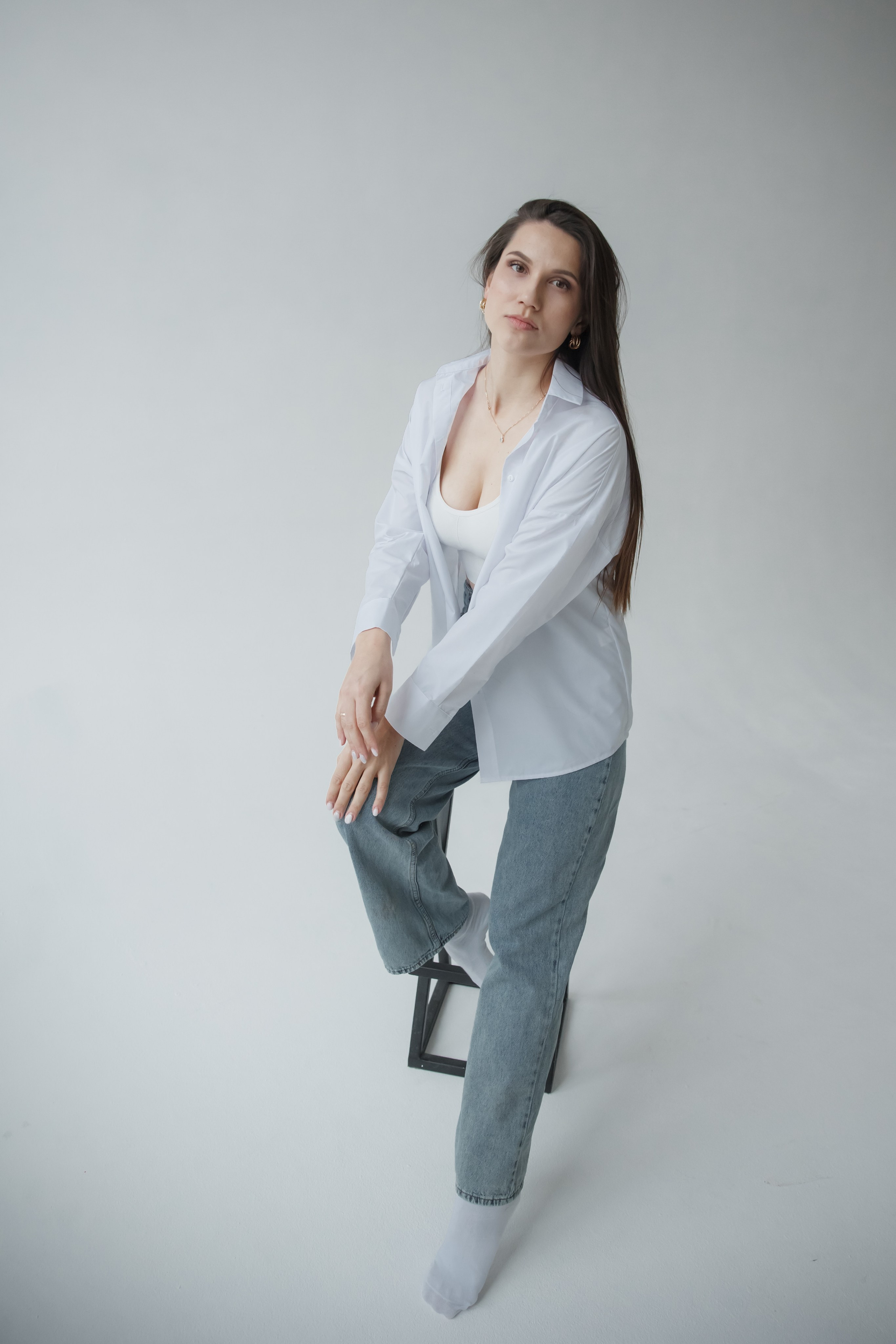 Съемка на циклораме в фотостудии «Level-100» в г. Королев. Свадебный и репортажный фотограф (Москва, Королев и другие)