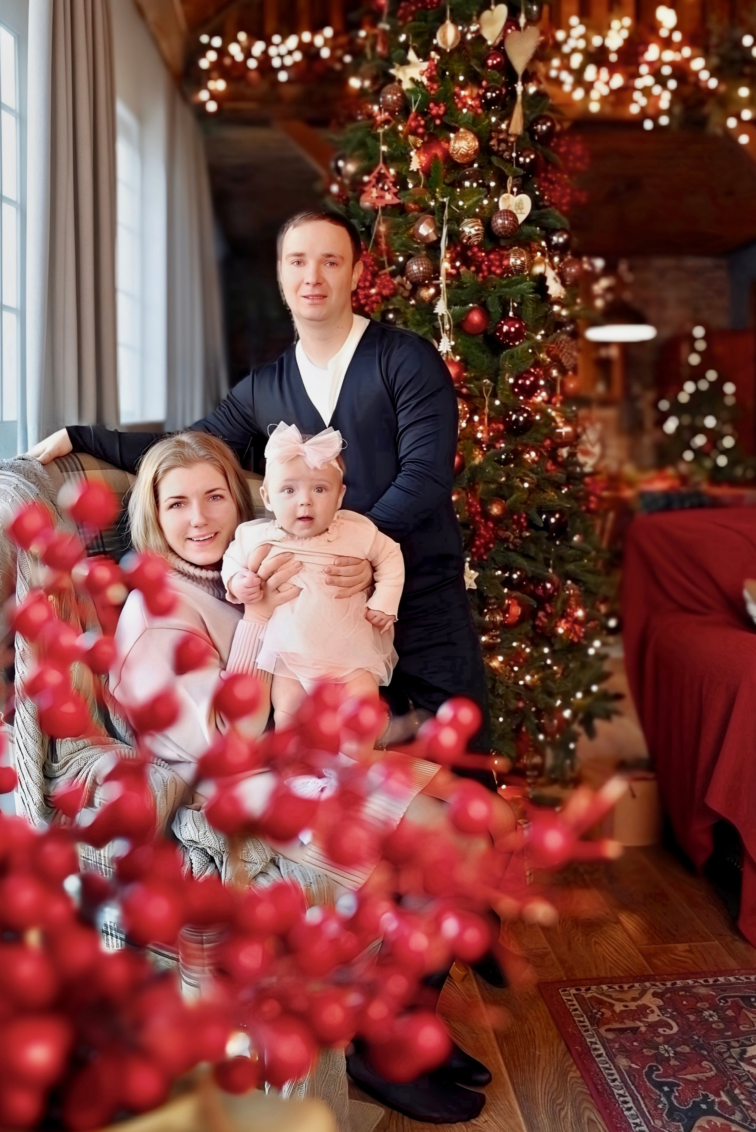 Максим с семьей. Семейный и детский фотограф Москва