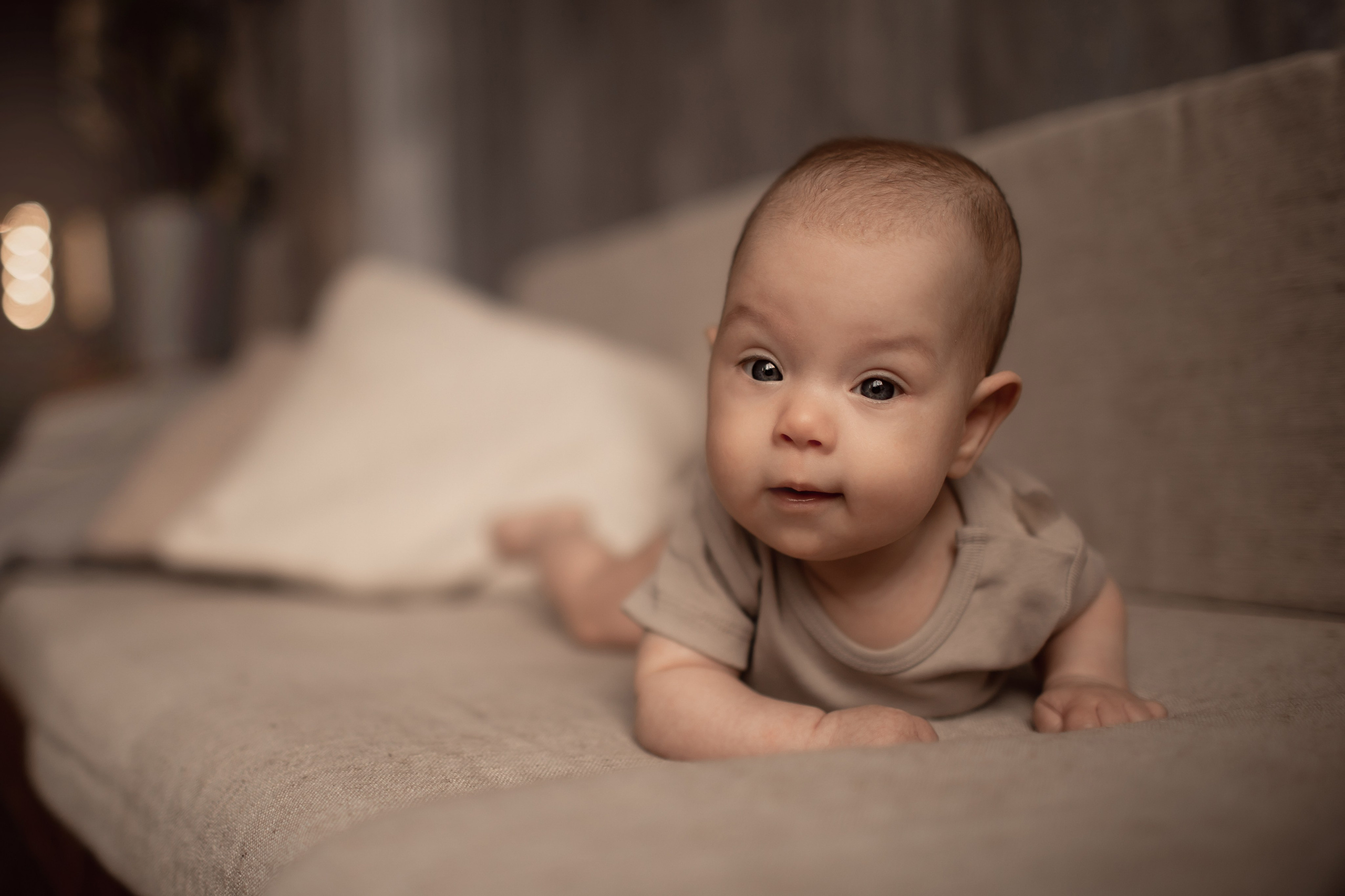 Валерия и Геннадий с крошкой. Семейный фотограф в Москве