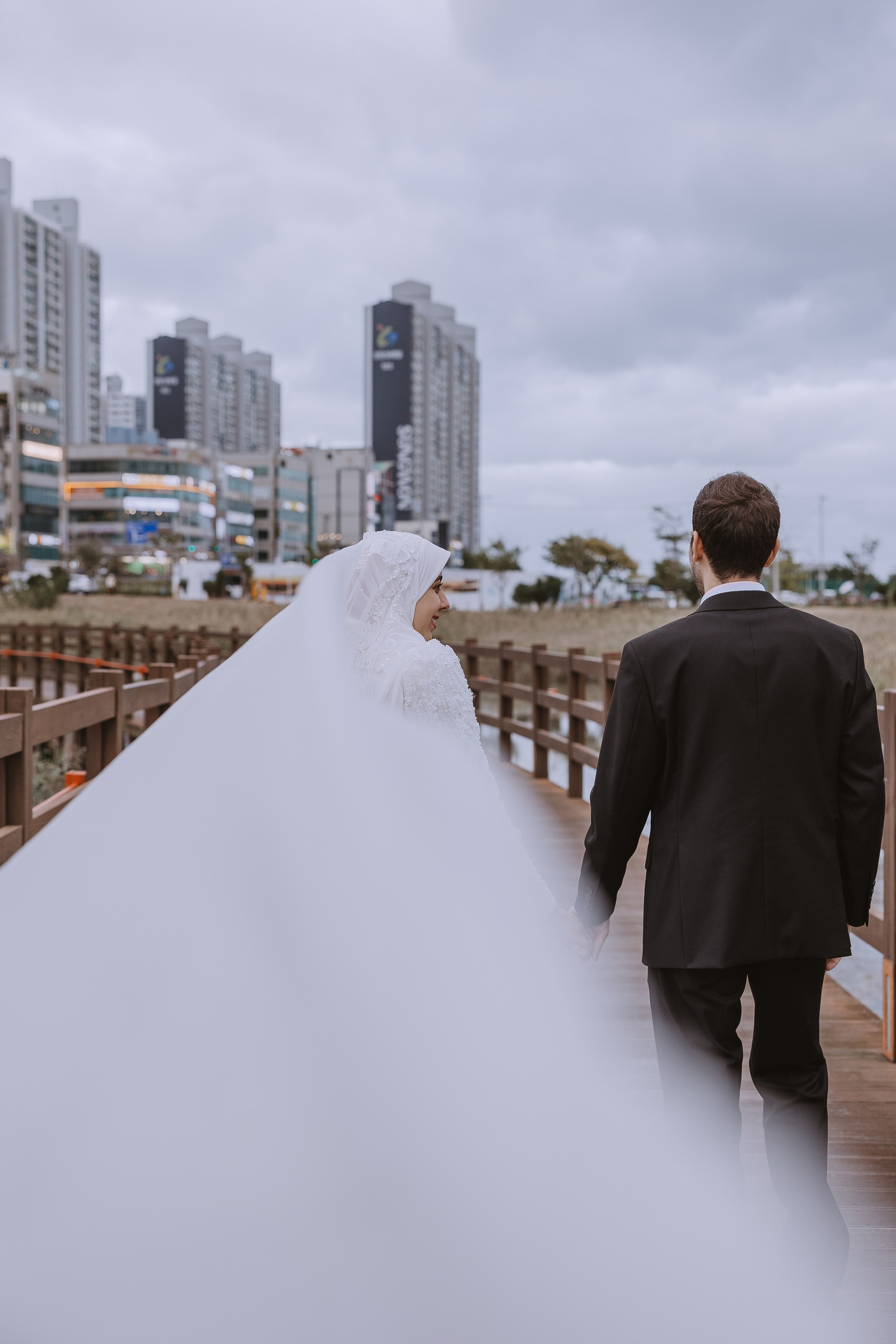 Beautiful Muslim wedding in South Korea, Busan. Your photographer in Busan (South Korea) Aleksandra Anufriy