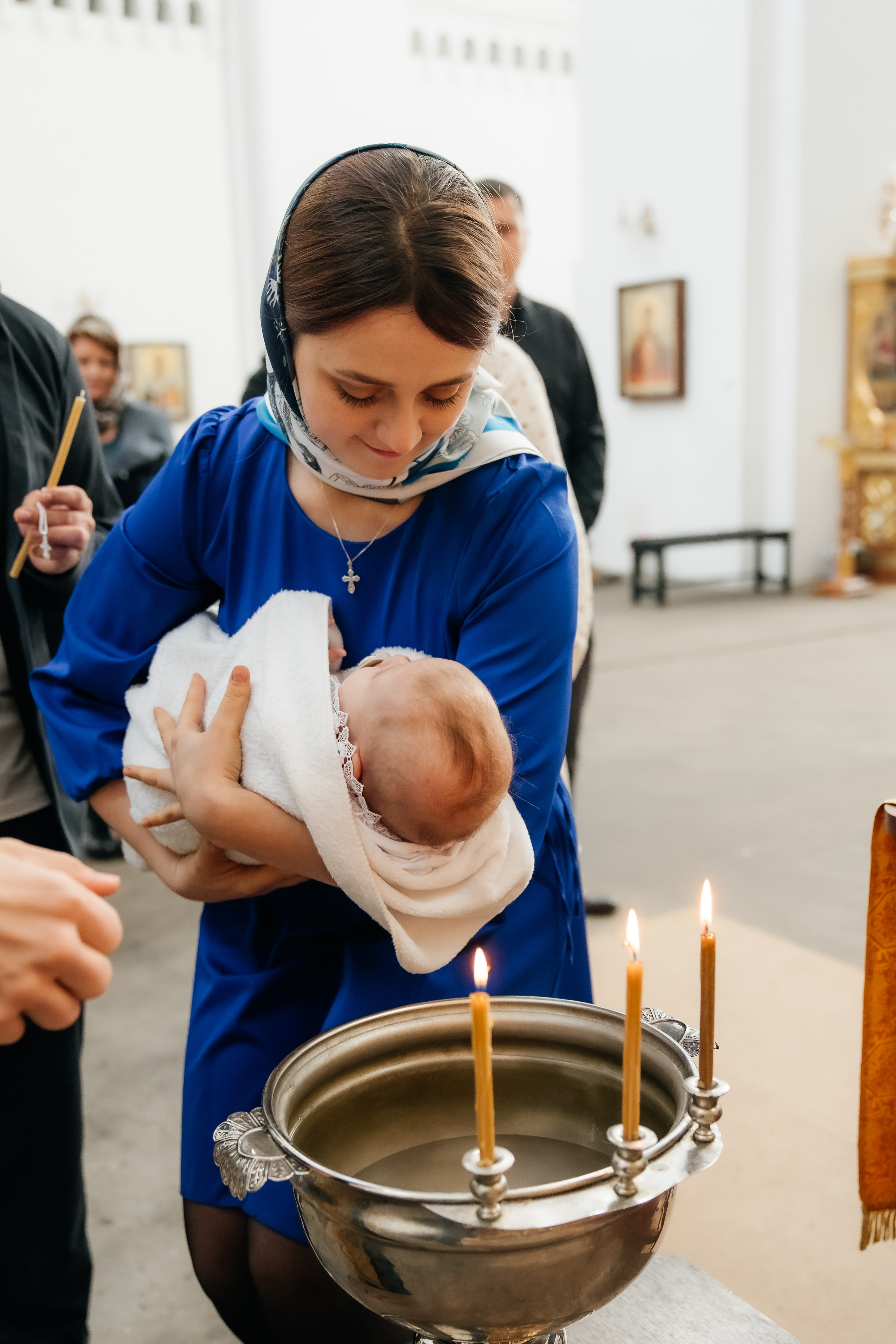 Крещение Мирославы. Храм иконы Божьей Матери «Всех скорбящих Радость». Фотограф ВИКА МЕДУЗА