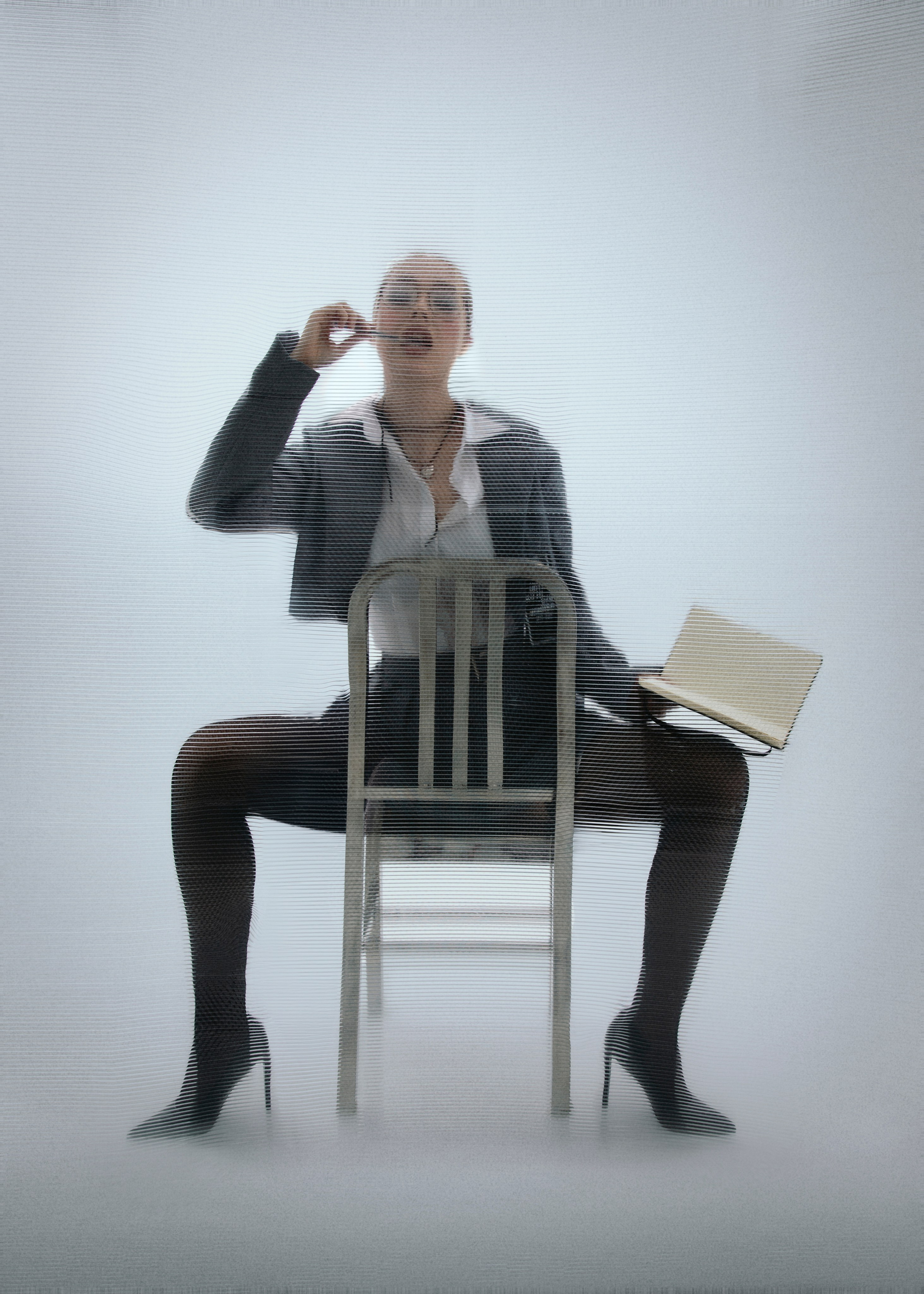 Retouching a full-length portrait