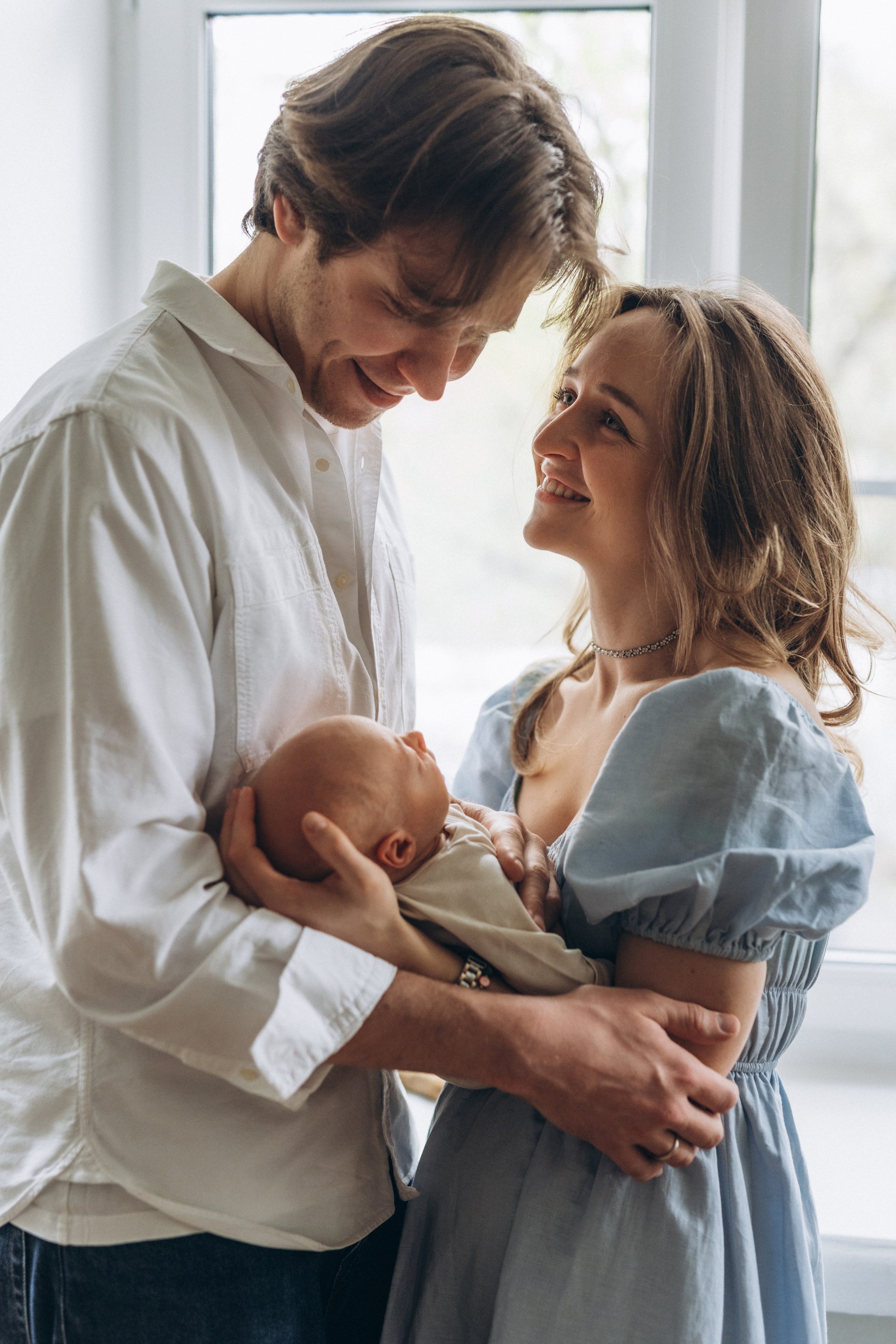 Новорожденный малыш Сева