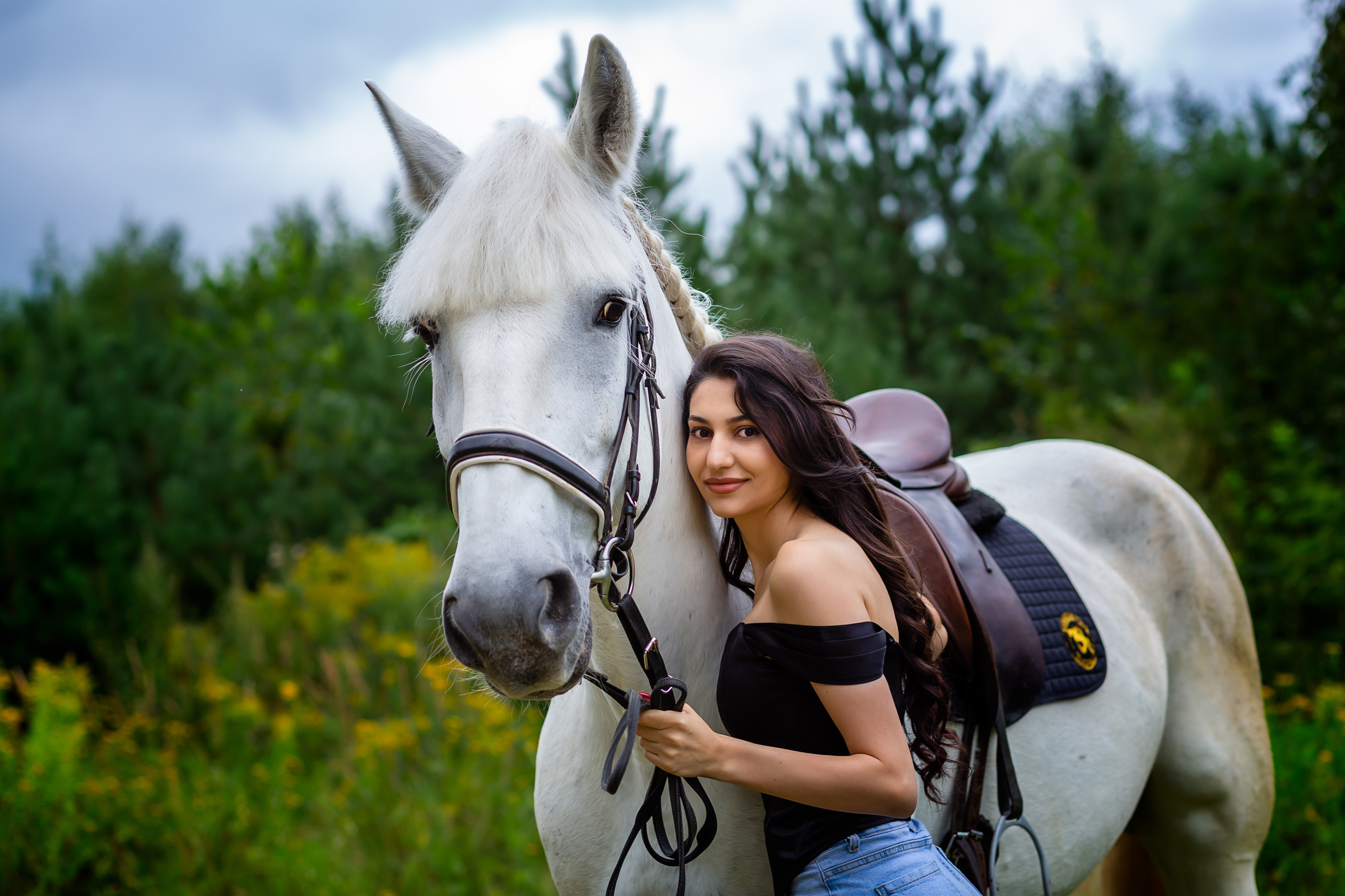 Фото с лошадьми. Фотограф Елена Лагода