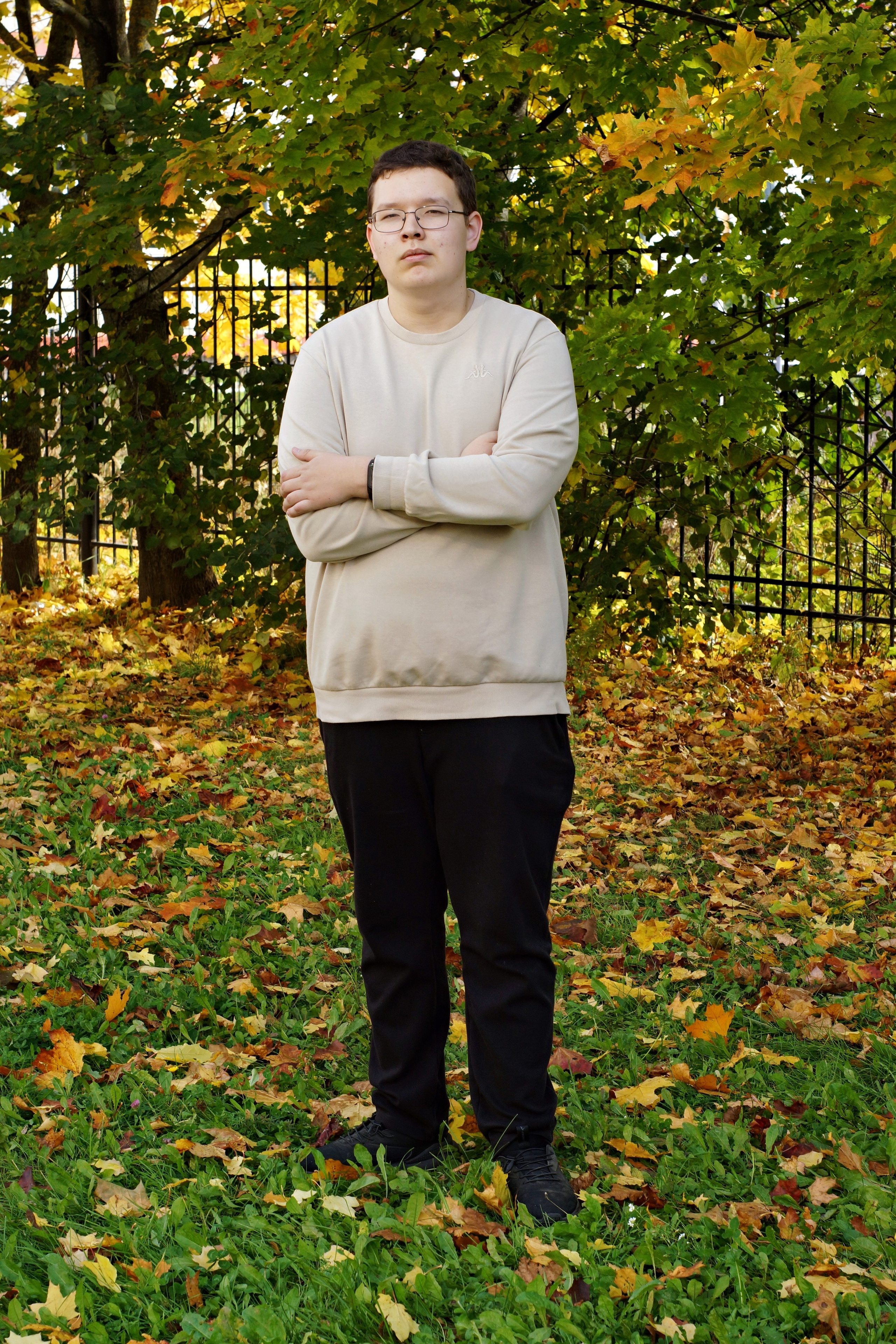 Осенняя фотосессия в школе г. Йошкар-Ола