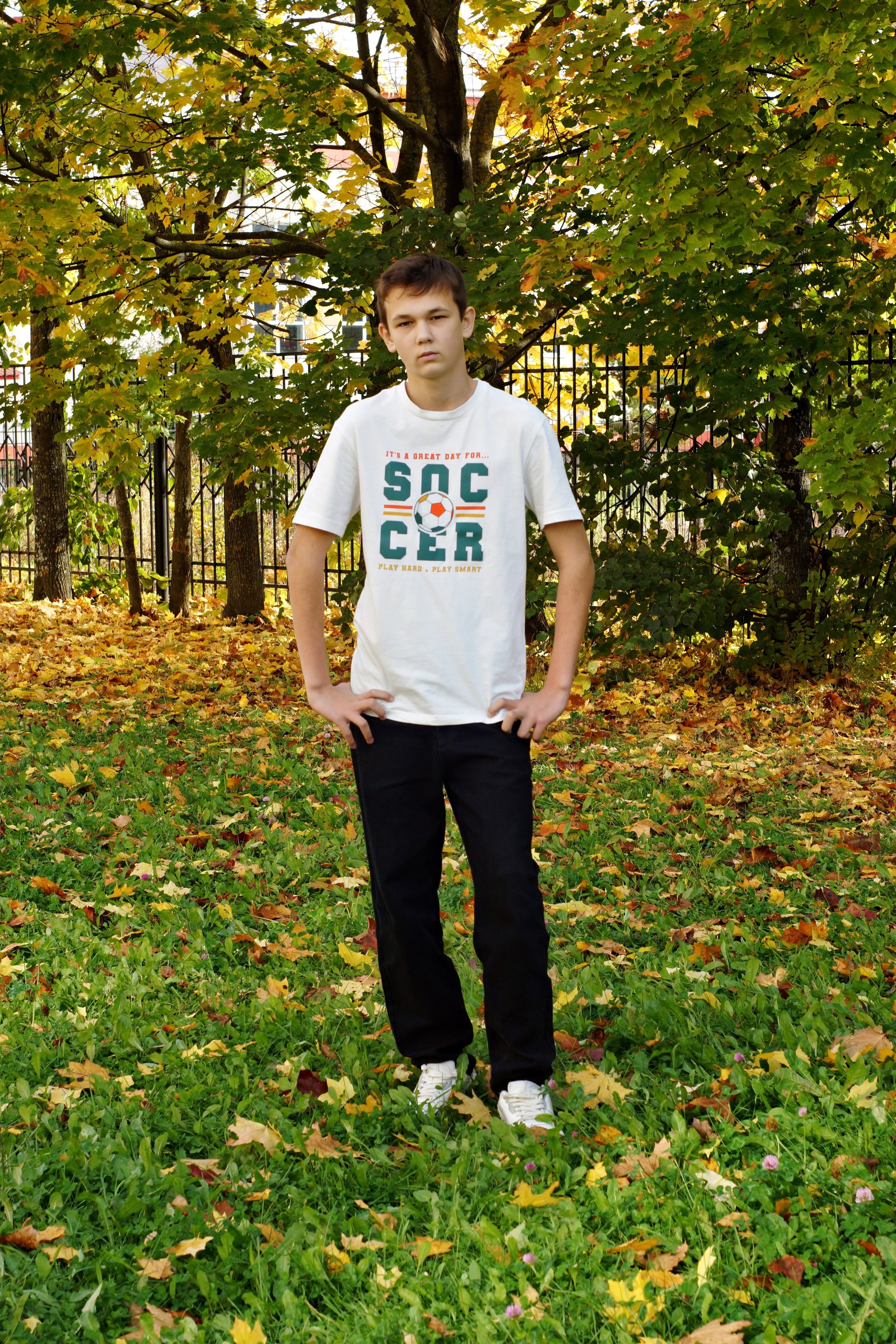 Осенняя фотосессия в школе г. Йошкар-Ола